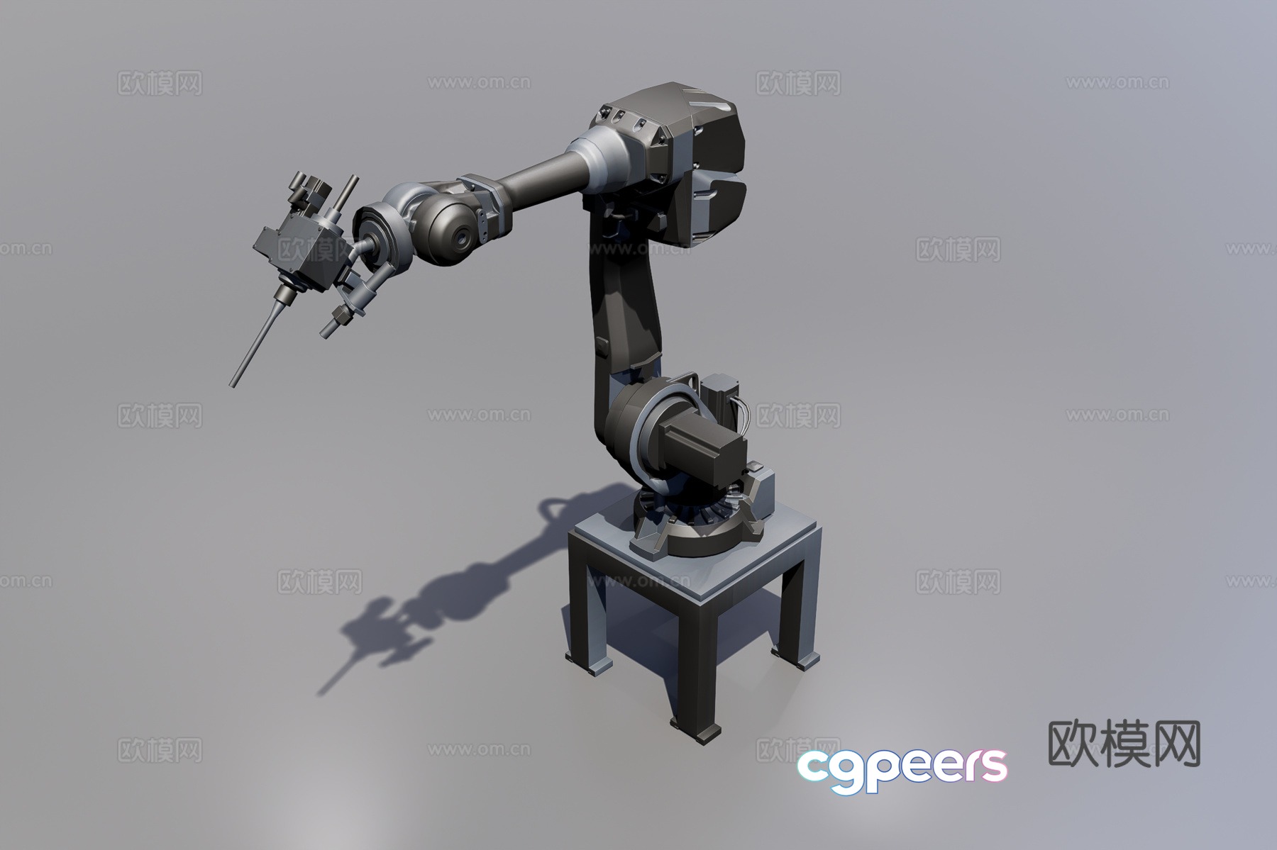 Robot arm 3d model Robot arm 3d model