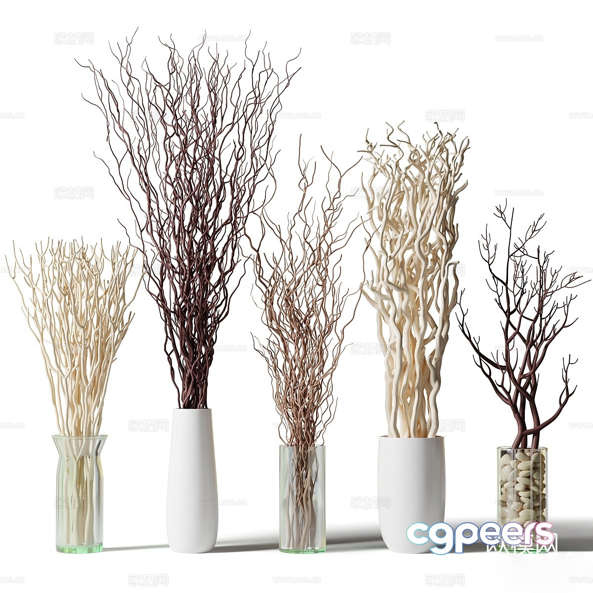 Vase flowers 3d model Vase flowers 3d model