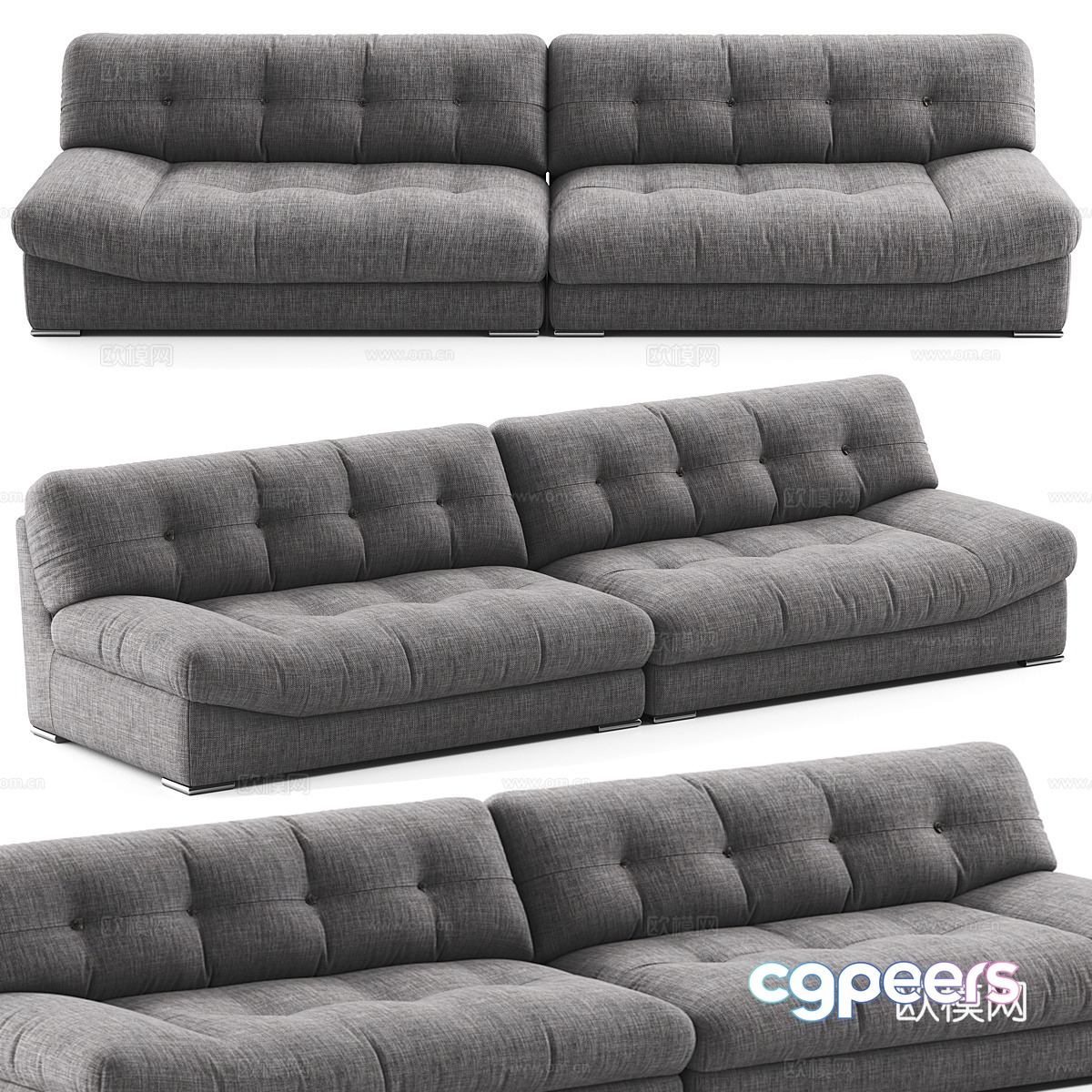 Multiplayer sofa 3d model Multiplayer sofa 3d model