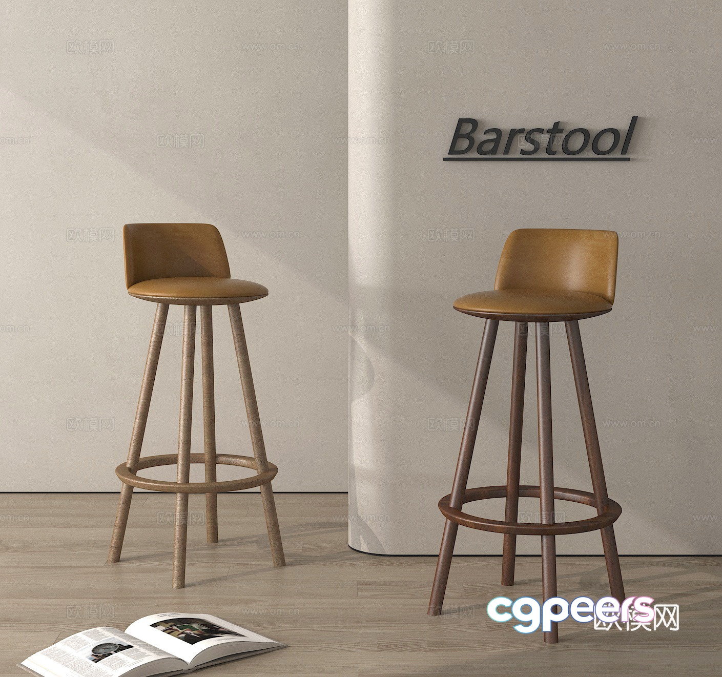Barrel chair 3d model Barrel chair 3d model