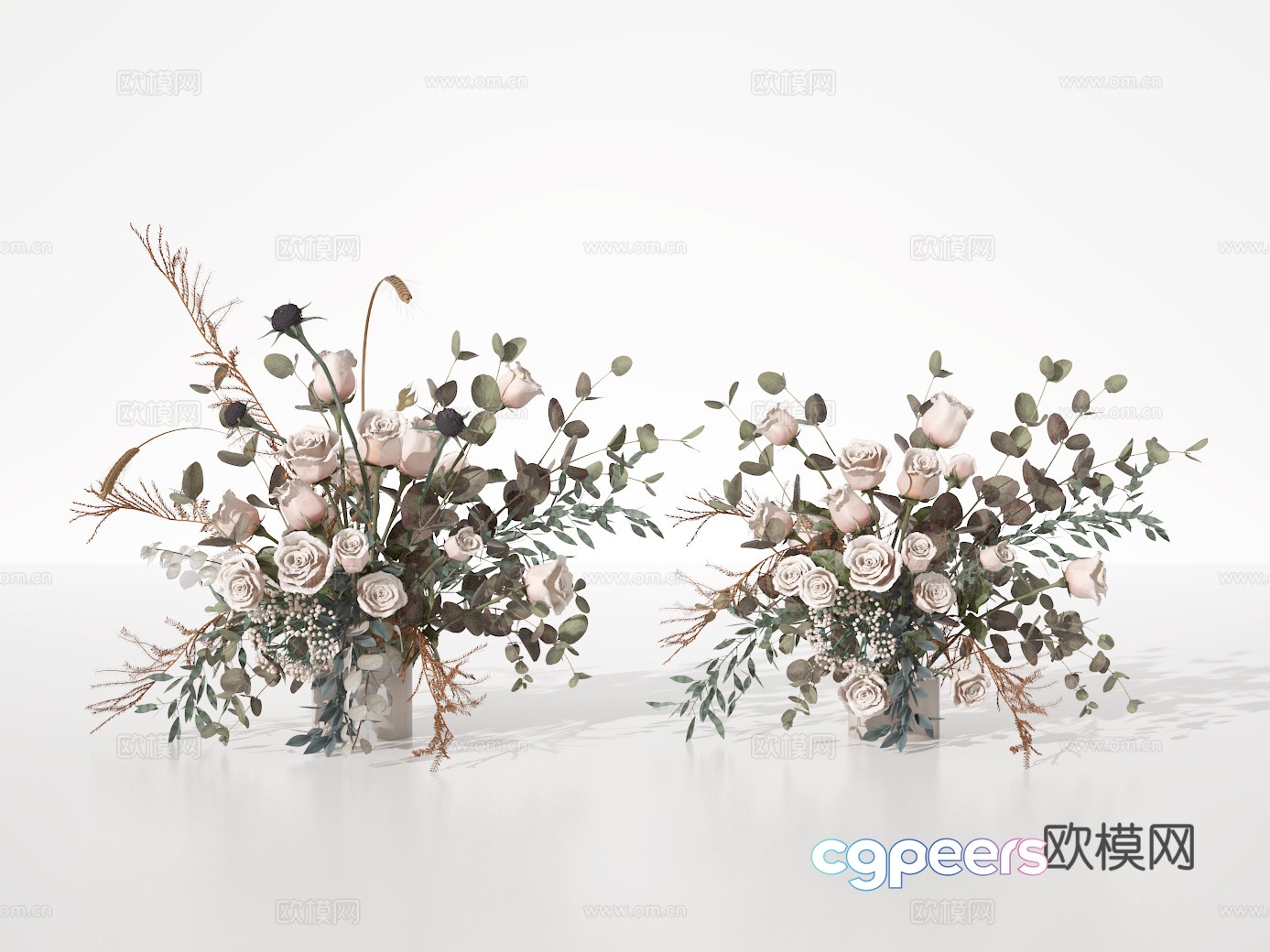 Flower art 3d model Flower art 3d model