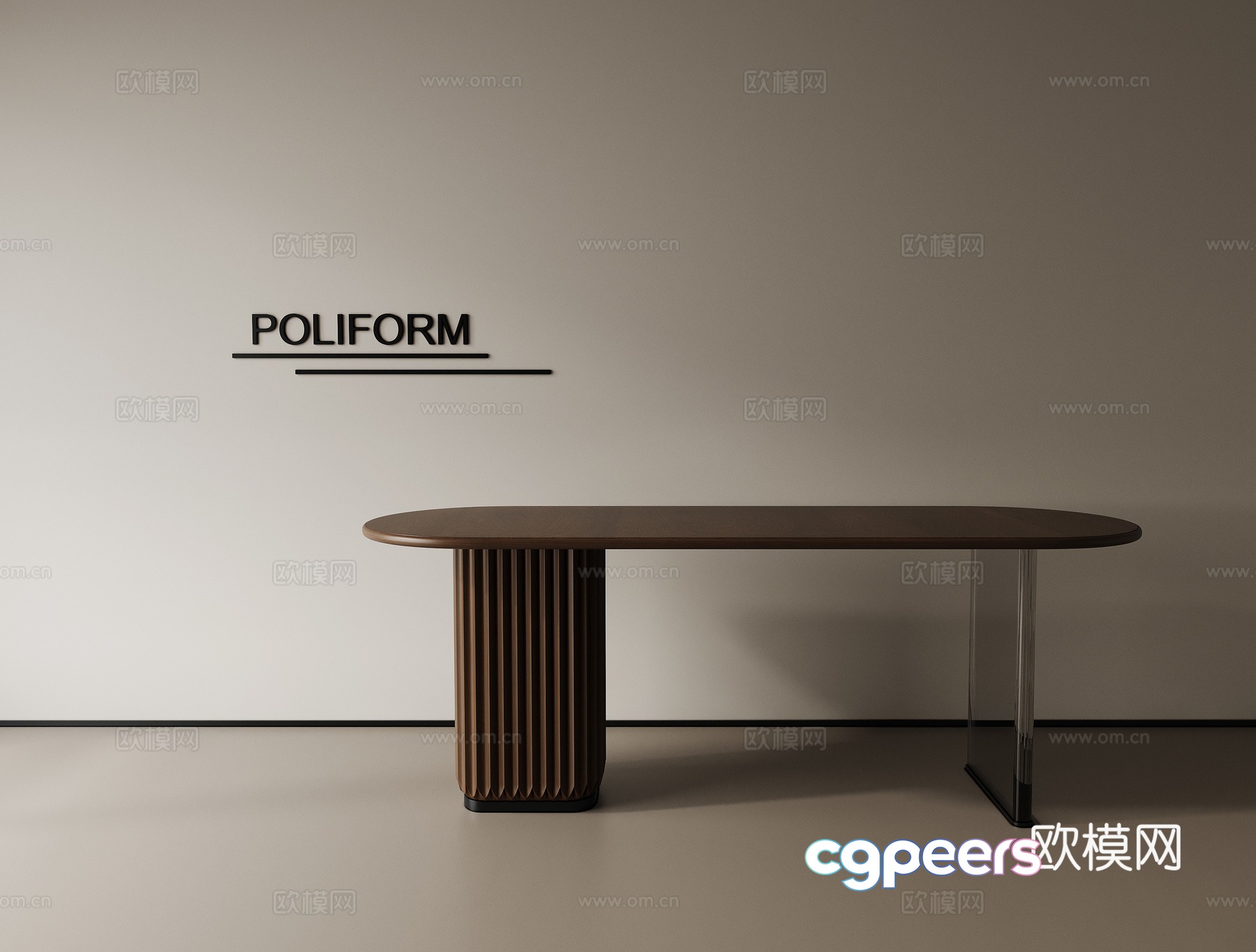 Dining table desk tea table 3d model Dining table desk tea table 3d model