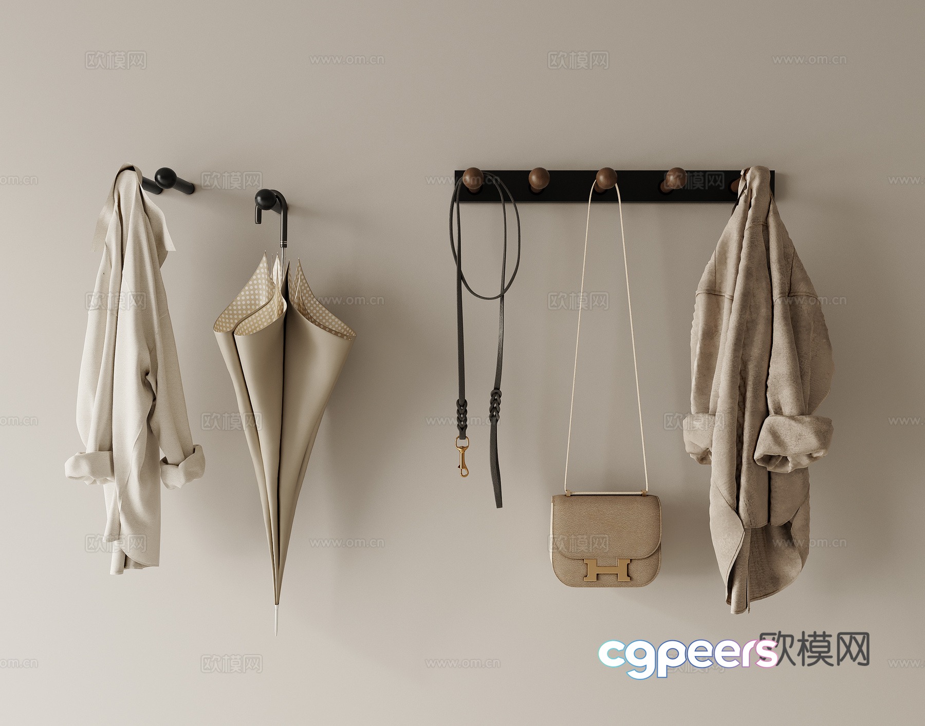 Clothes hanger 3d model Clothes hanger 3d model