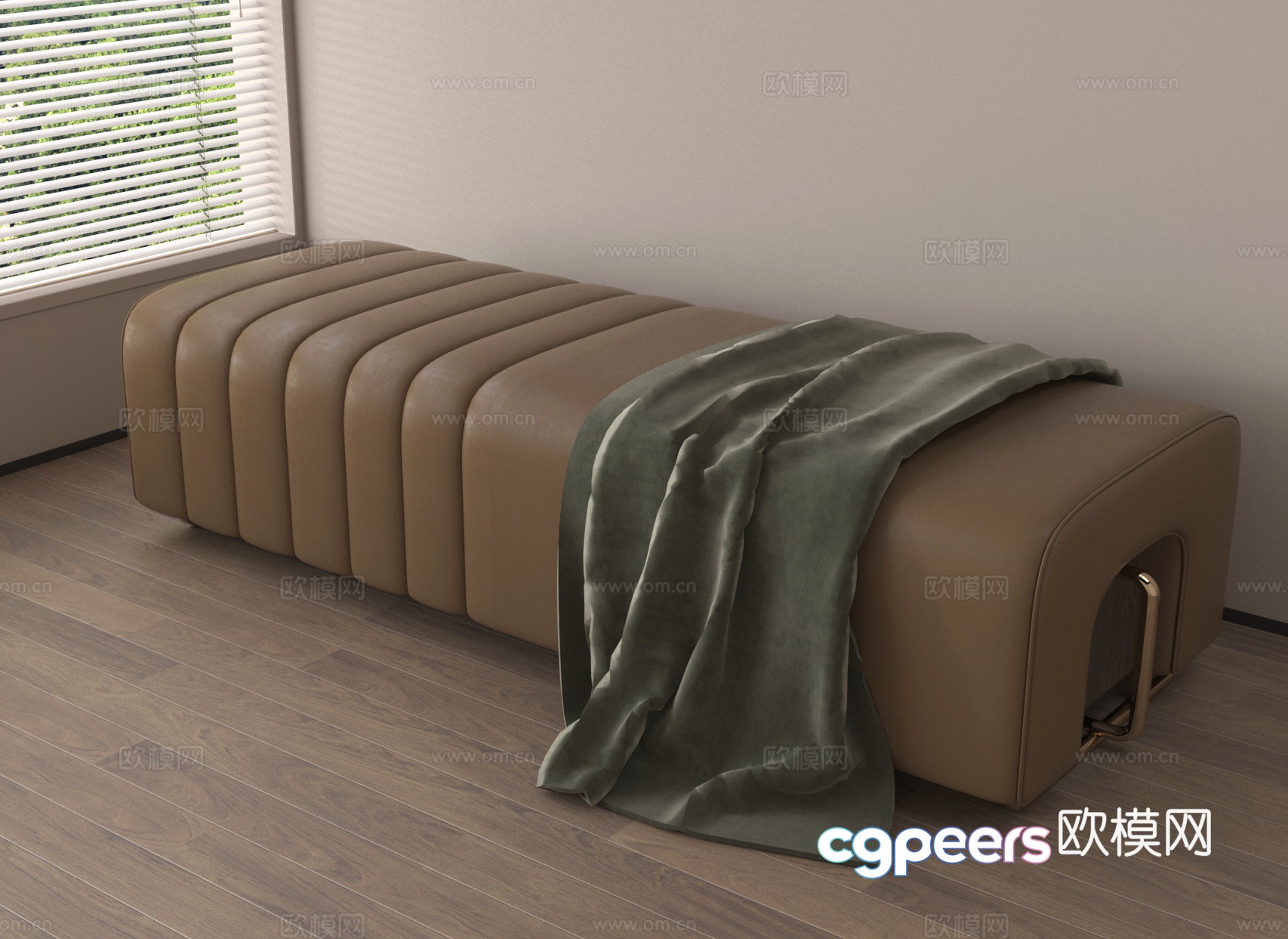 Sofa stool long bench 3d model Sofa stool long bench 3d model
