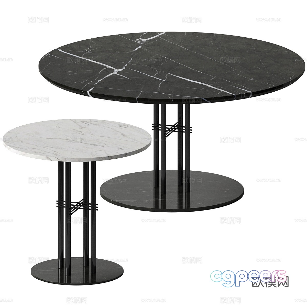 Dining table casual table 3d model Dining table casual table 3d model