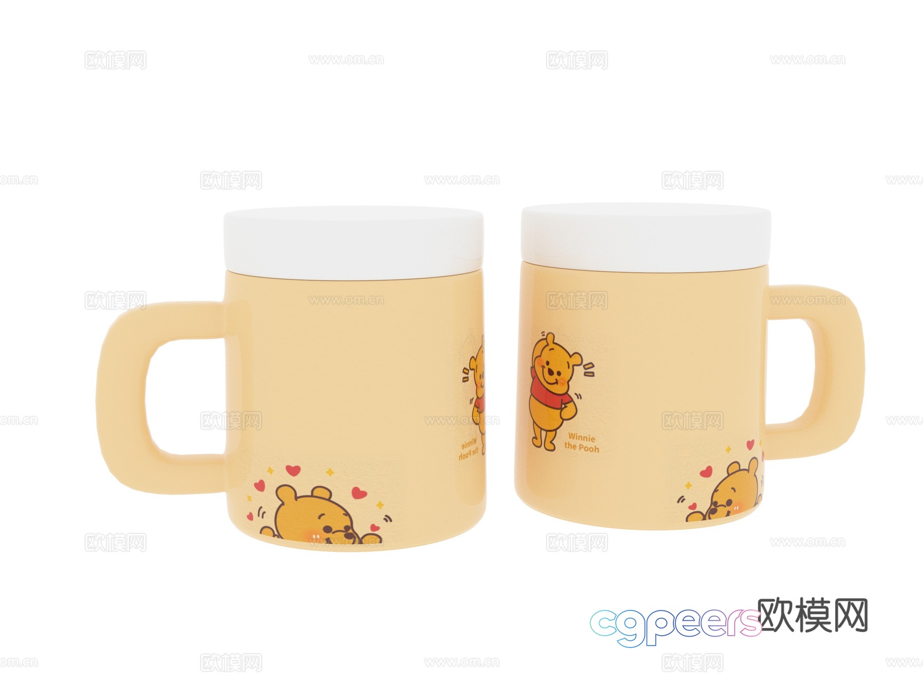 Daily necessities cup 3d model Daily necessities cup 3d model