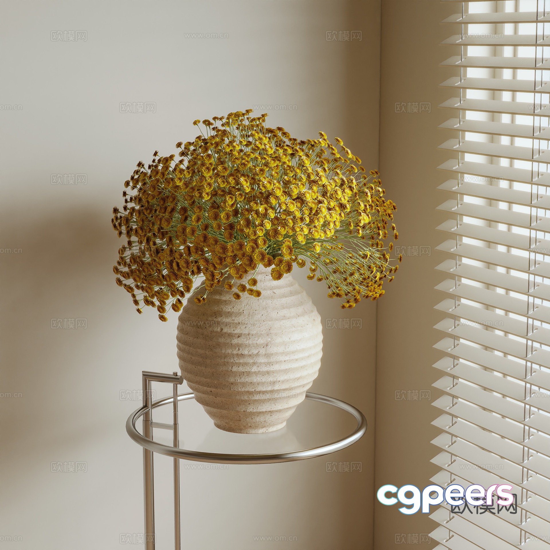 Wabivon Flower Flower Arrangement Daisy 3D Model Wabivon Flower Flower Arrangement Daisy 3D Model