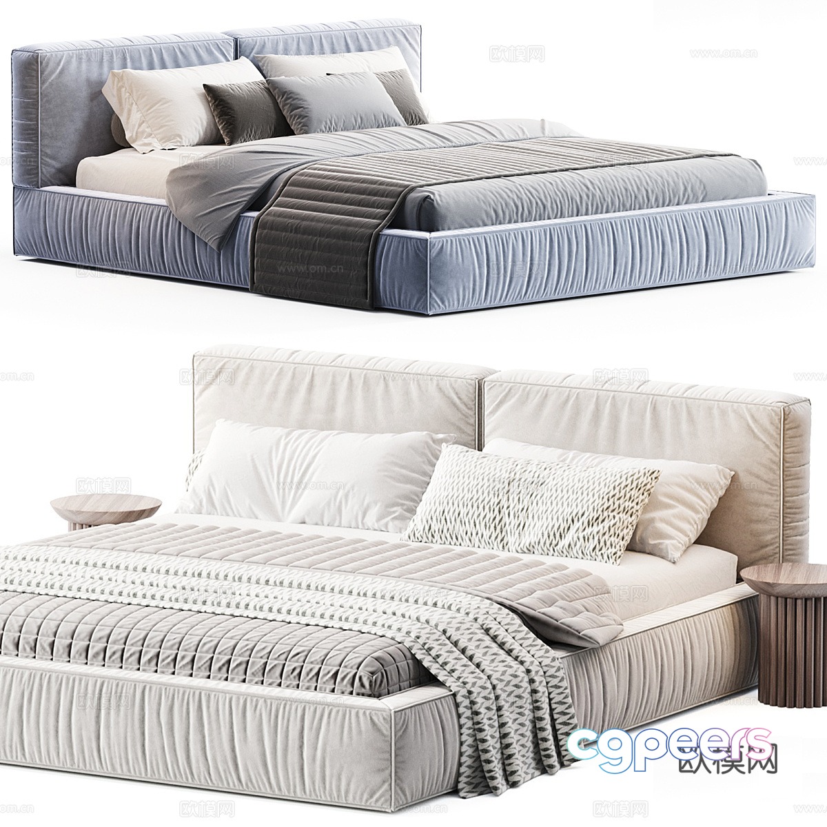 Toledo bed by him 3d model Toledo bed by him 3d model