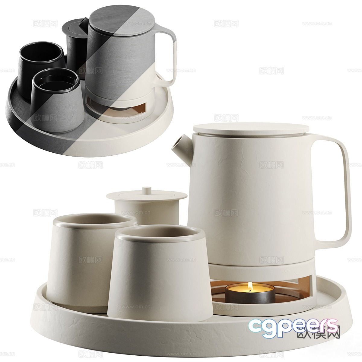 Ceramic ware 3d model Ceramic ware 3d model