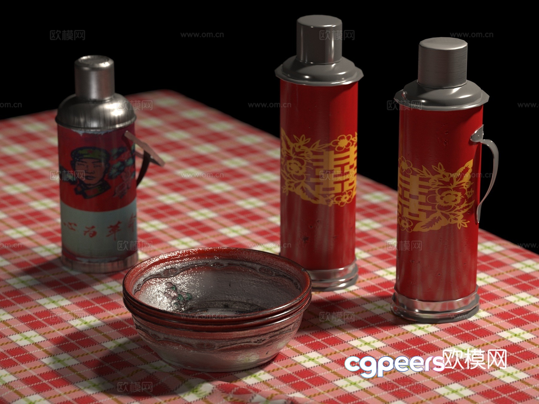 Other daily necessities Retro kettle Washbasin 3d model Other daily necessities Retro kettle Washbasin 3d model