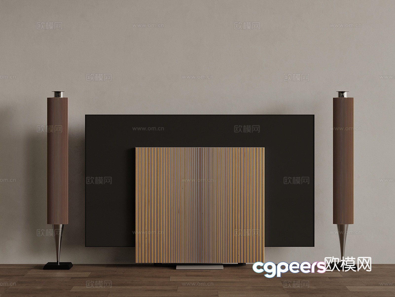 Modern folding TV 3d model Modern folding TV 3d model