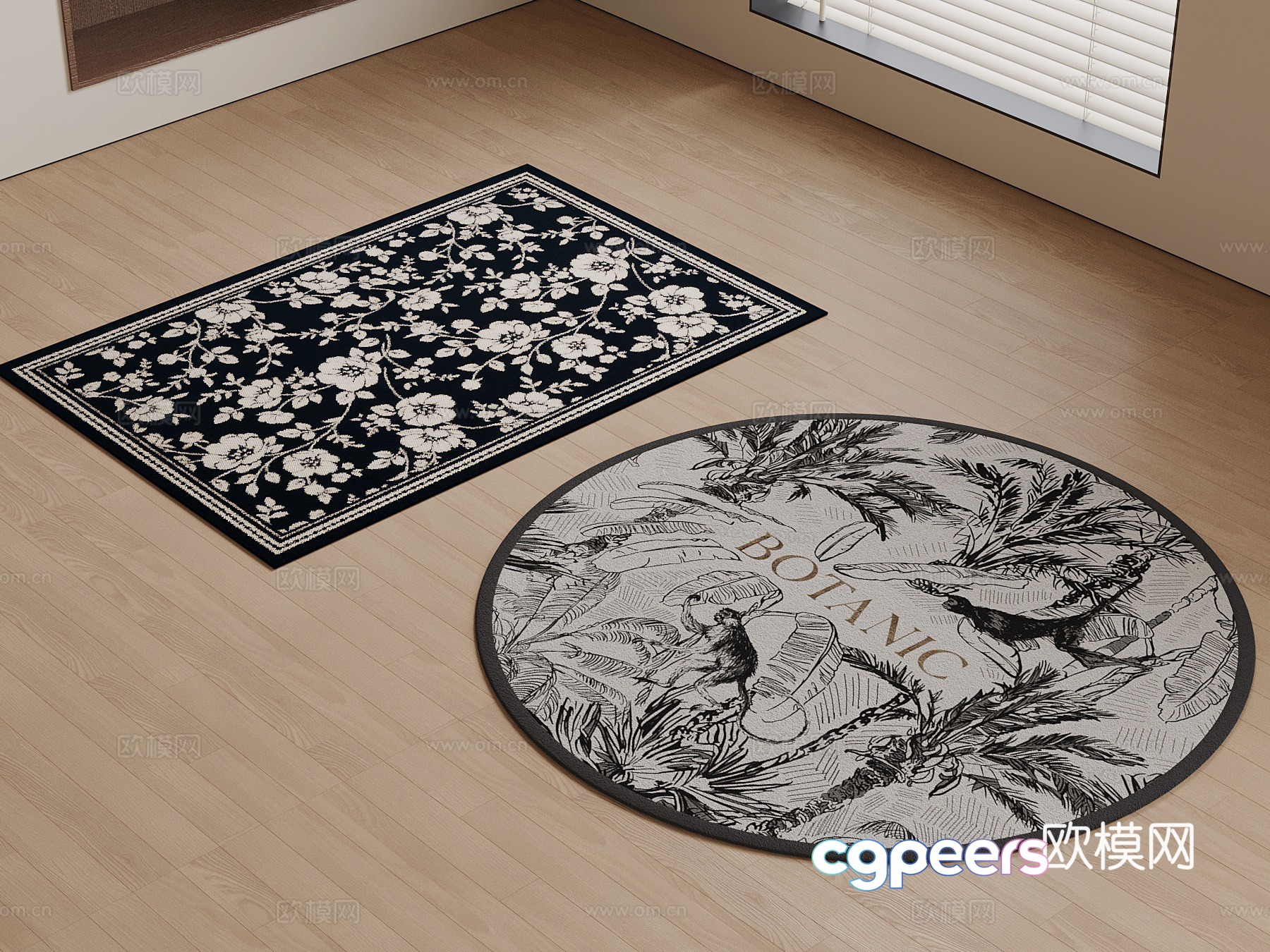 French carpet 3d model French carpet 3d model