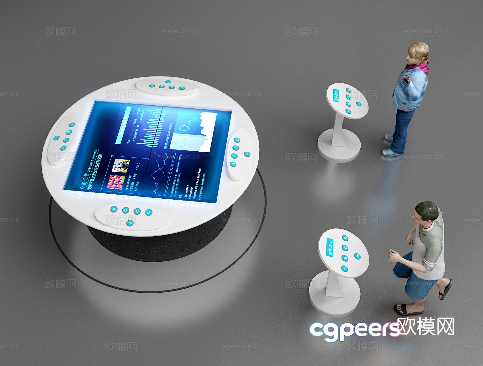 Touch stand Multimedia booth Interactive booth Interactive screen Interactive multimedia 3D model Touch stand Multimedia booth Interactive booth Interactive screen Interactive multimedia 3D model