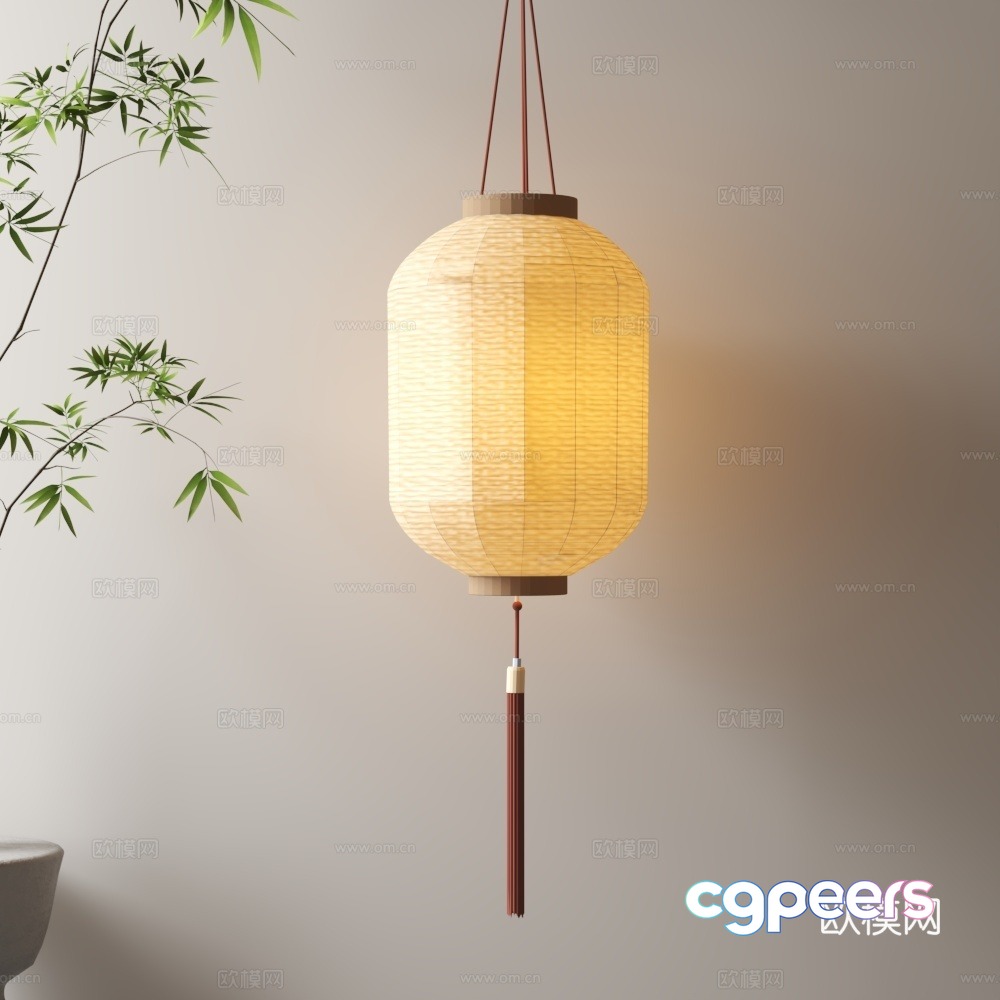 Lantern 3d model Lantern 3d model