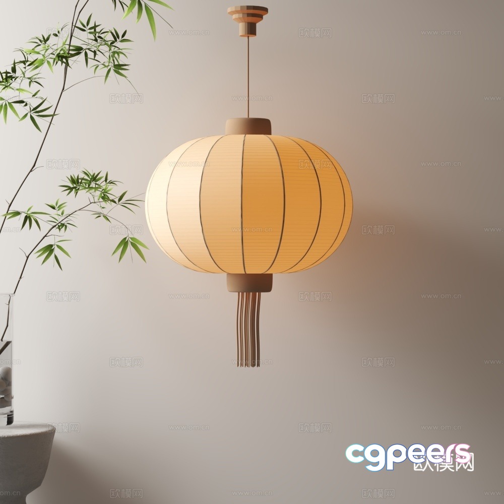 Lantern 3d model Lantern 3d model