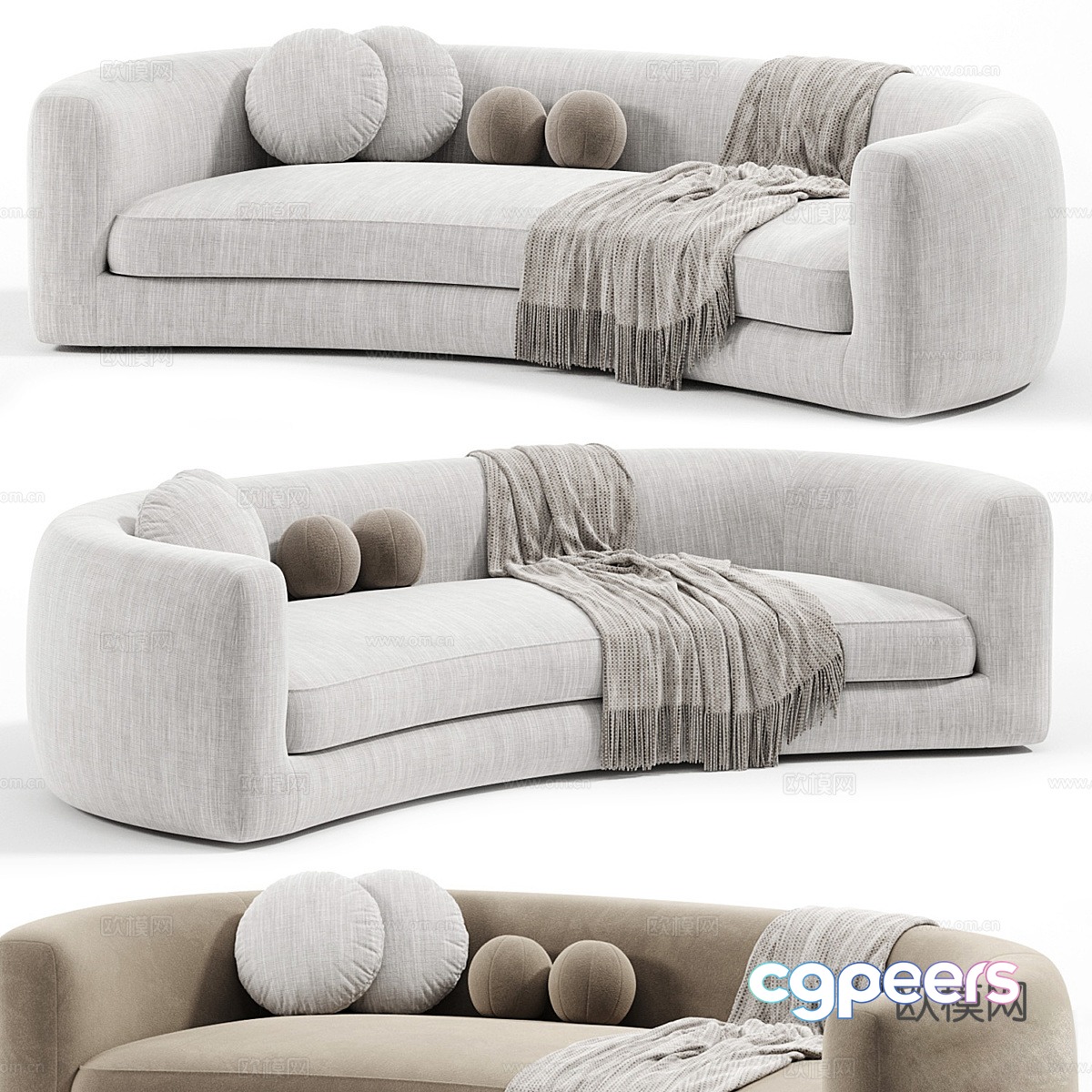 Multiplayer sofa 3d model Multiplayer sofa 3d model