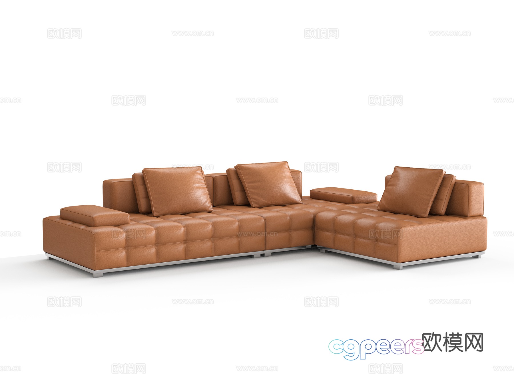 Combination sofa 3d model Combination sofa 3d model