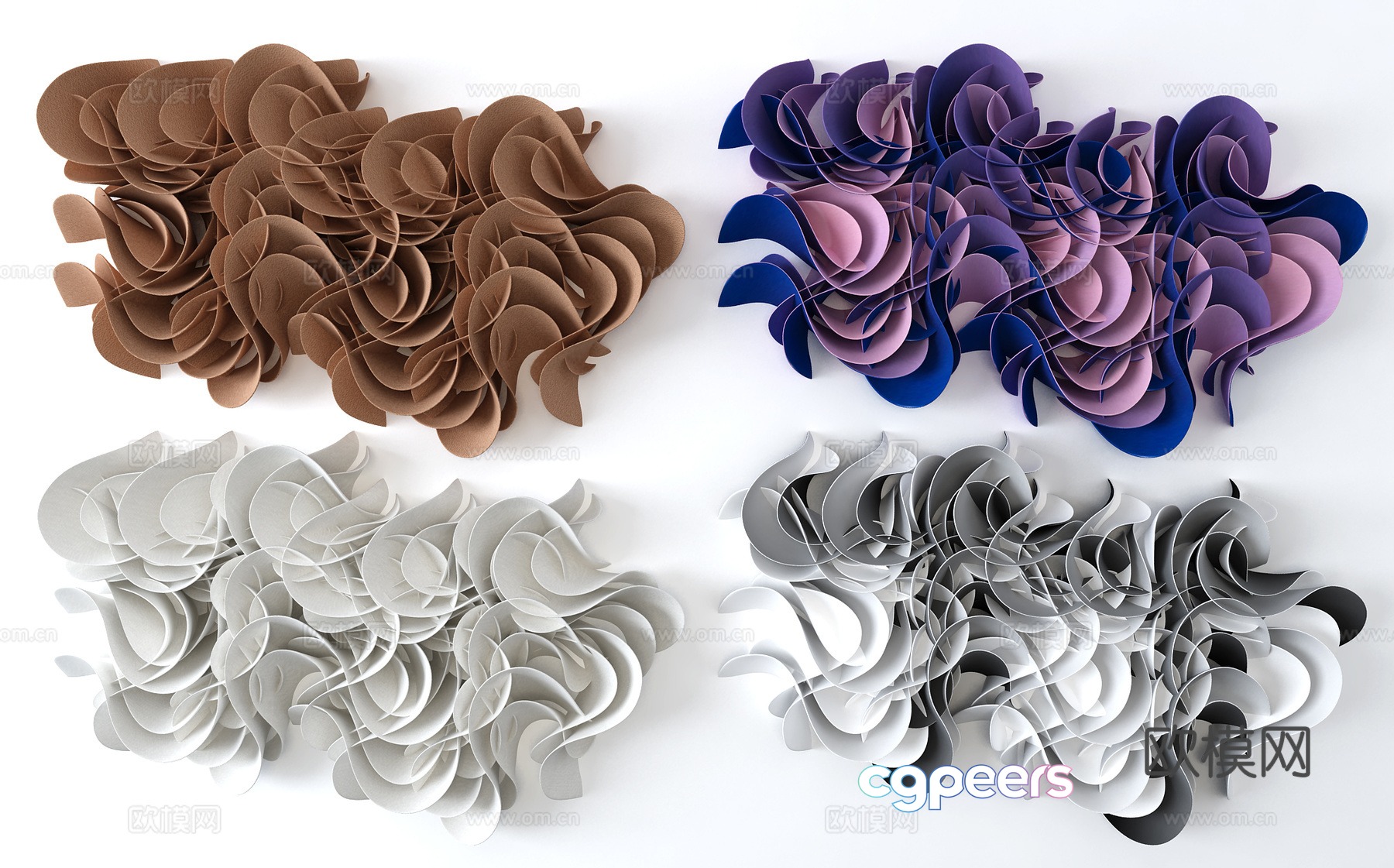 3D wall decoration model 3D wall decoration model