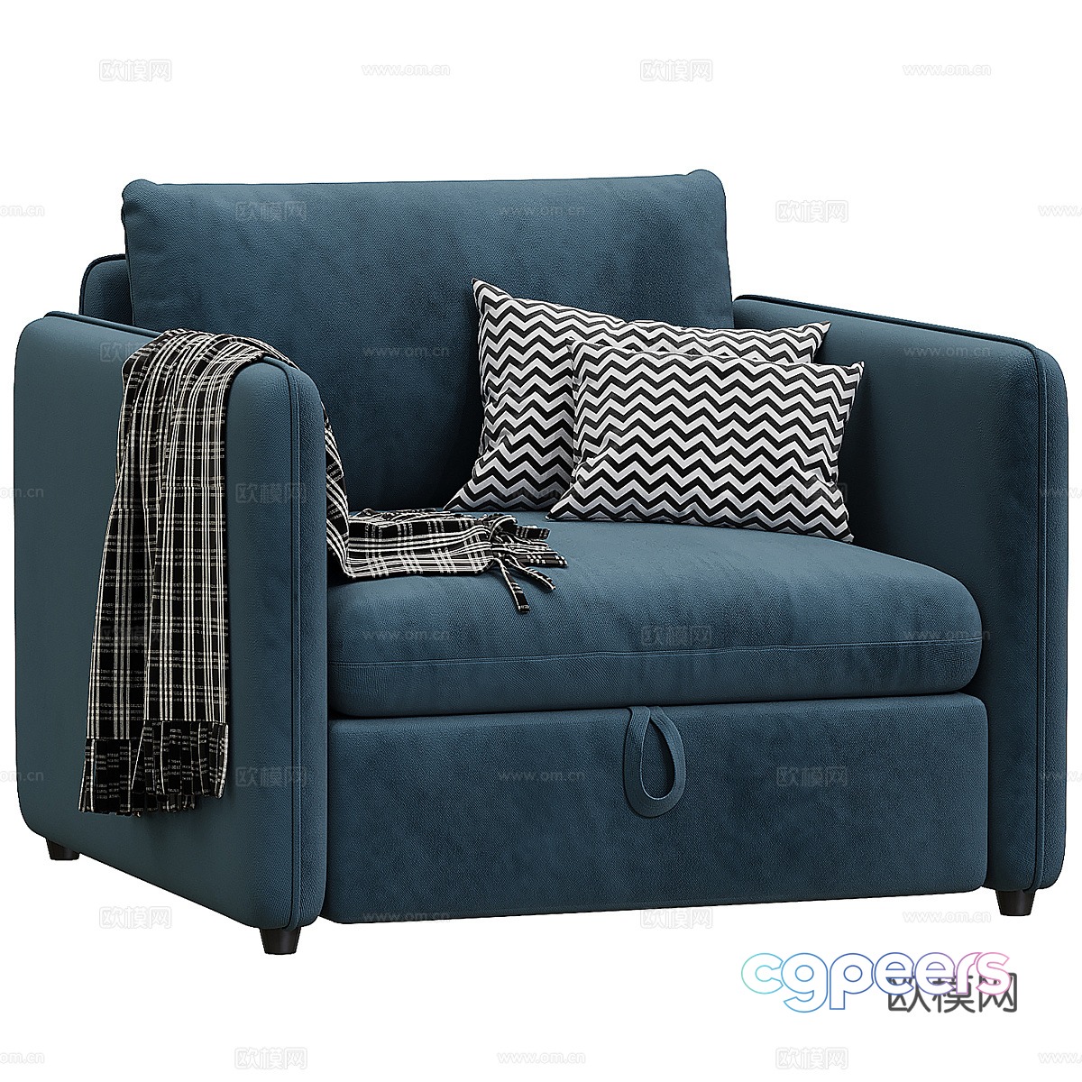 Single sofa 3d model Single sofa 3d model