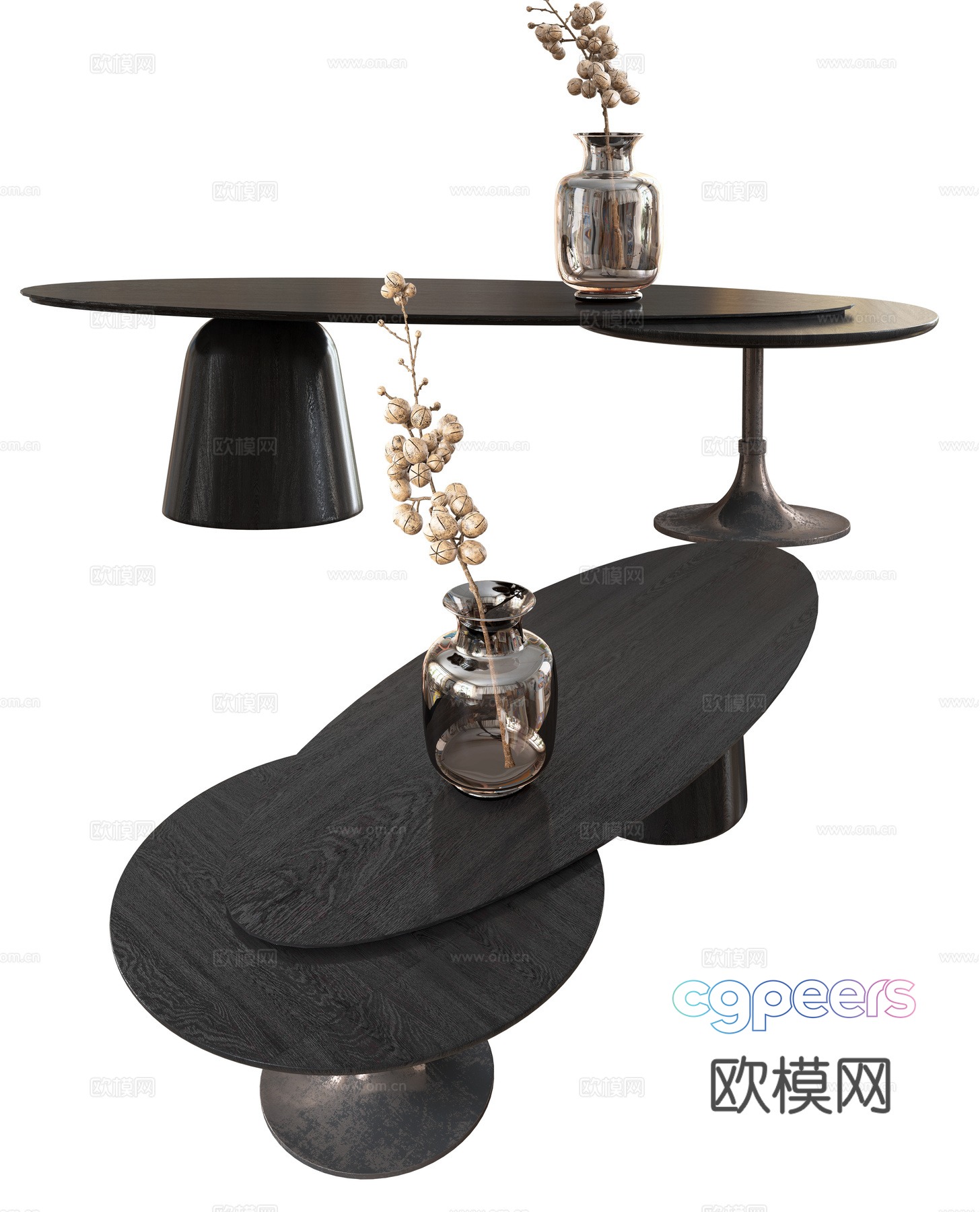 Modern coffee table 3d model Modern coffee table 3d model