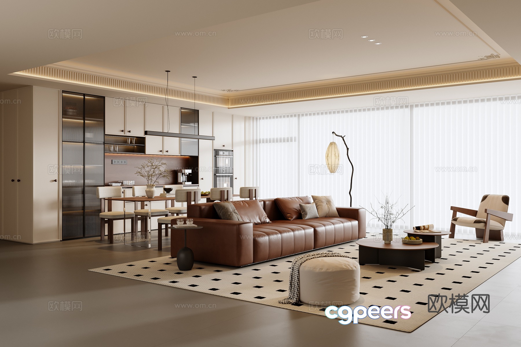 3D model of medieval style living room restaurant 3D model of medieval style living room restaurant