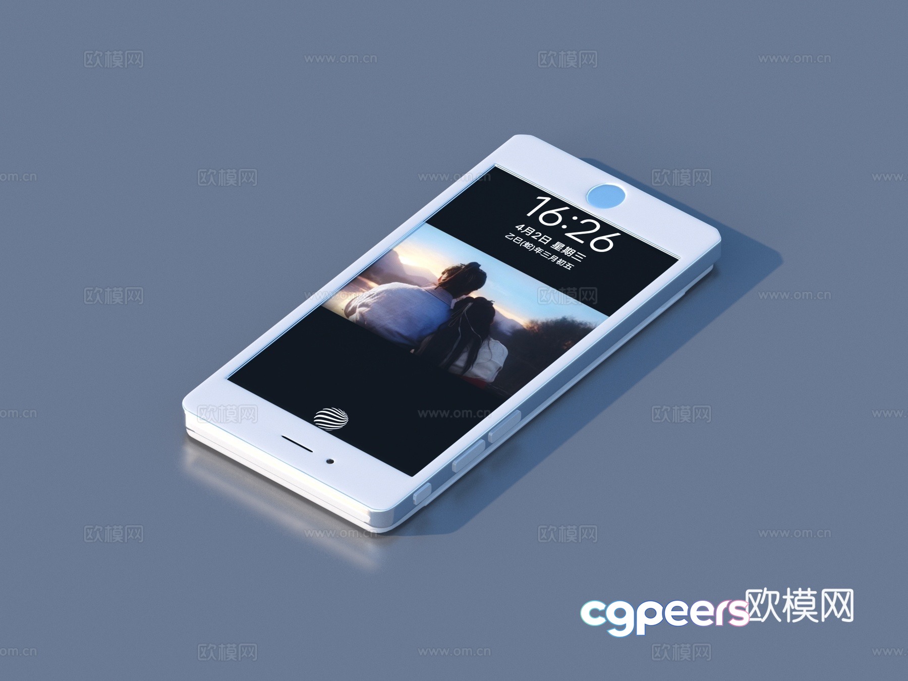 Mobile Smartphone 3d model Mobile Smartphone 3d model