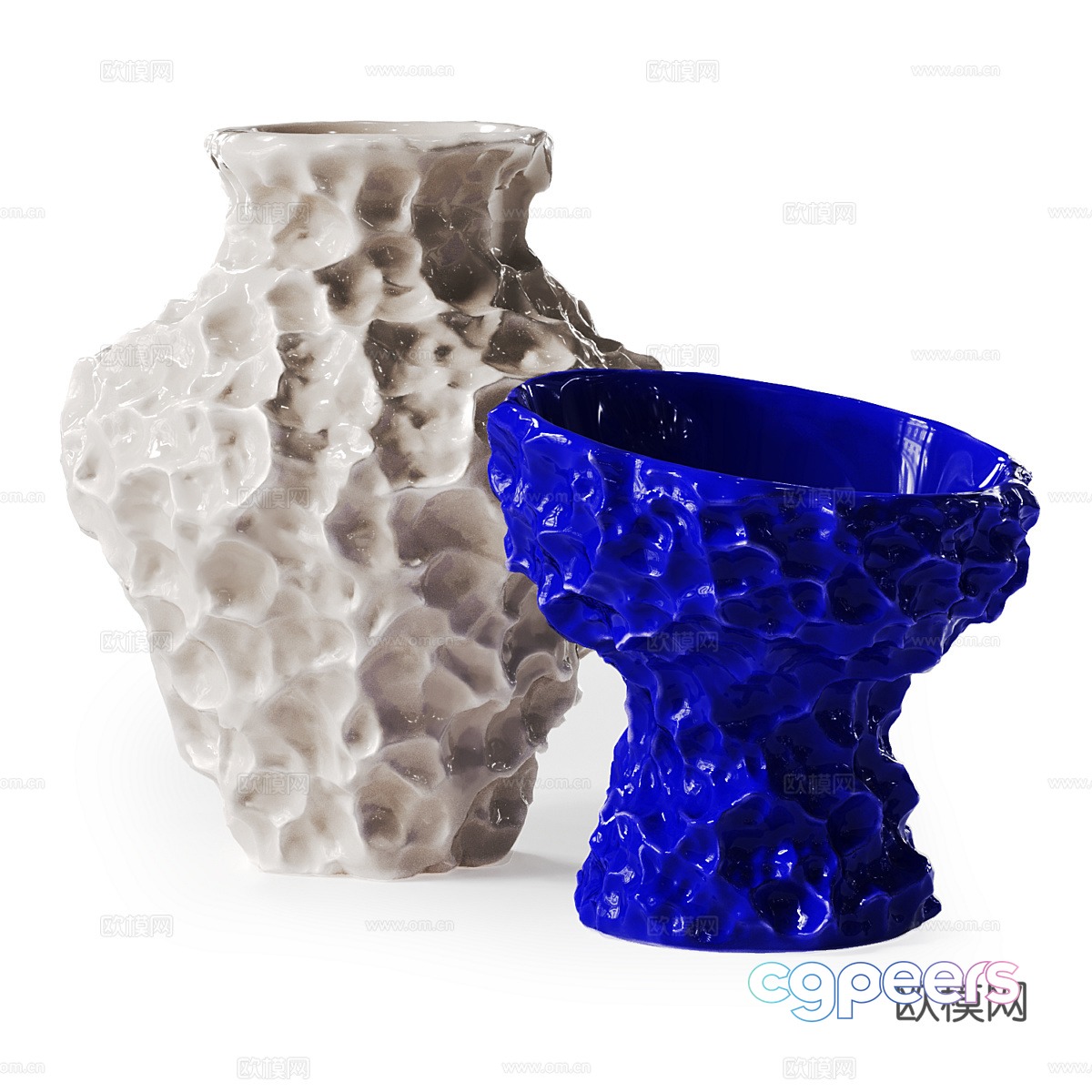 Textured michurumi vase 3d model Textured michurumi vase 3d model