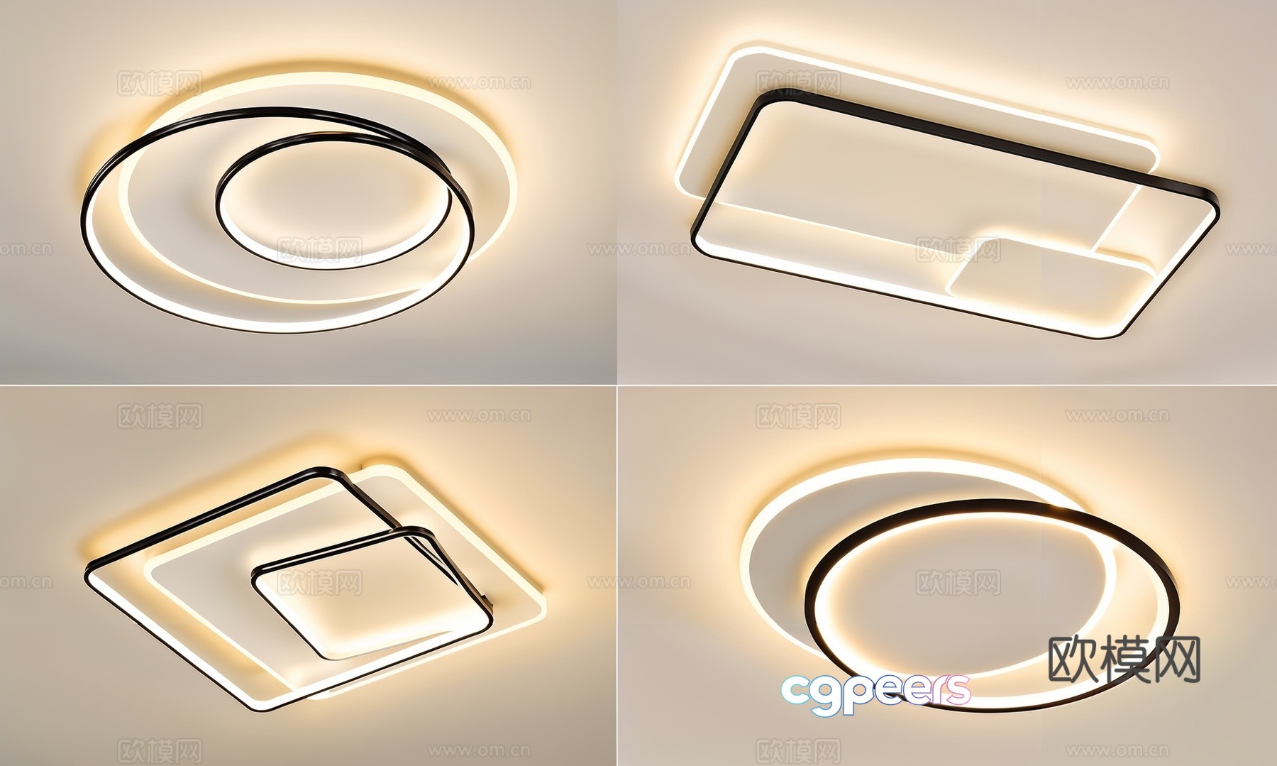 Modern ceiling lights Decorative lights Living room ceiling lights 3d model Modern ceiling lights Decorative lights Living room ceiling lights 3d model
