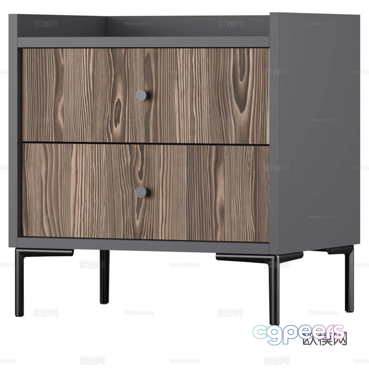 Nordic simple bedside table bedside table simple bedside table 3D model Nordic simple bedside table bedside table simple bedside table 3D model