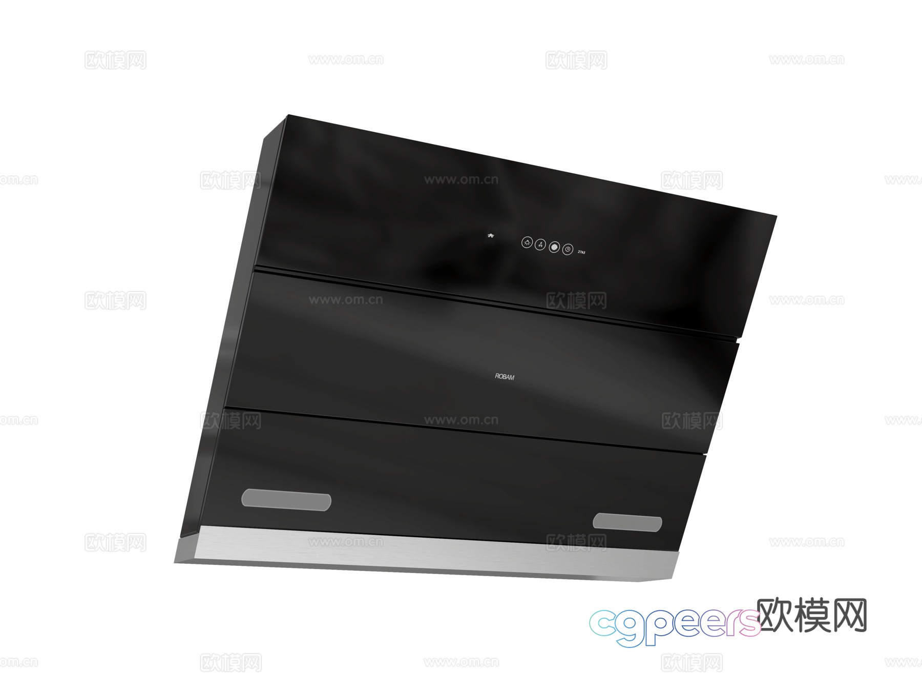 Range hood 3d model Range hood 3d model
