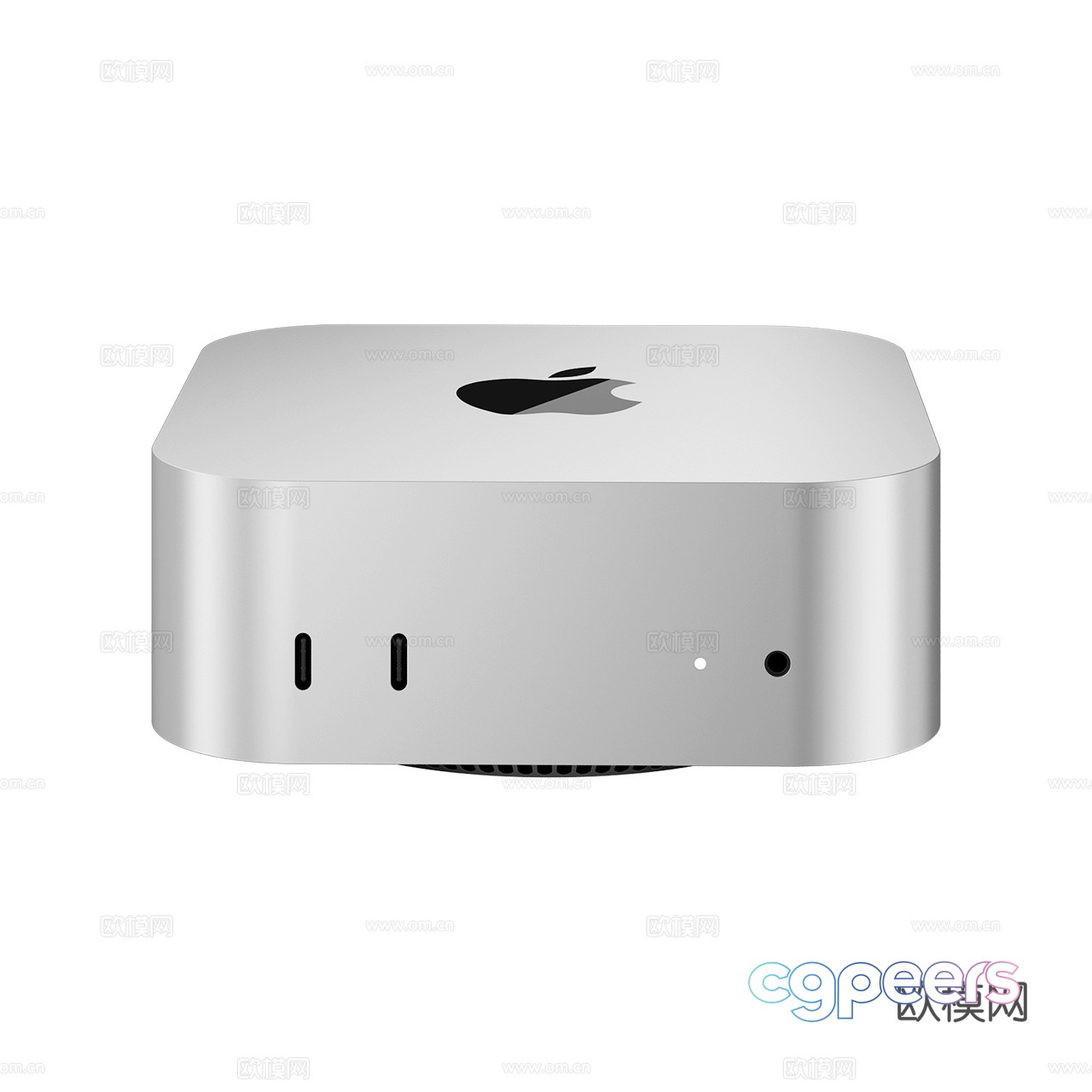 Apple Mac mini 2024 Apple Computer Apple Host 3D Model Apple Mac mini 2024 Apple Computer Apple Host 3D Model