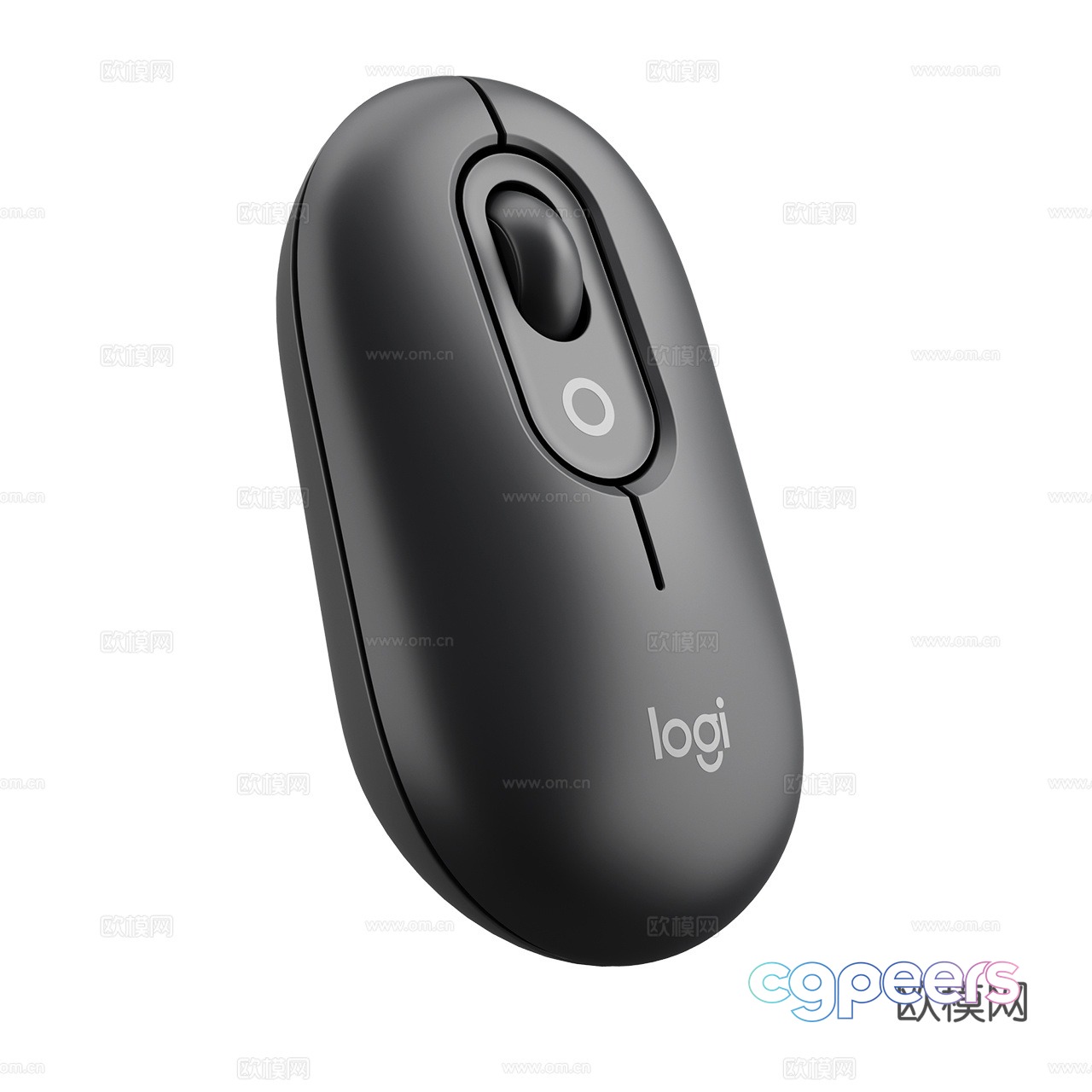 Logitech Pop Wireless Mouse Wireless Mouse 3D Model Logitech Pop Wireless Mouse Wireless Mouse 3D Model