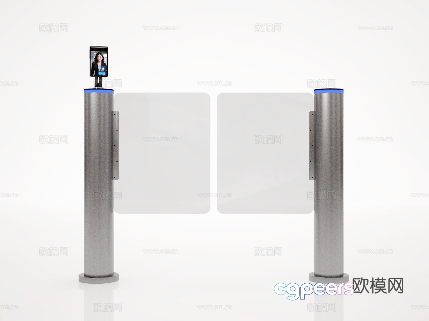 Gate 3d model Gate 3d model