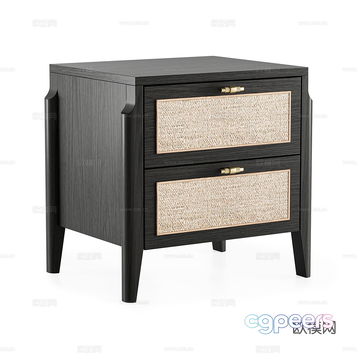 Nordic simple bedside table bedside table simple bedside table 3D model Nordic simple bedside table bedside table simple bedside table 3D model