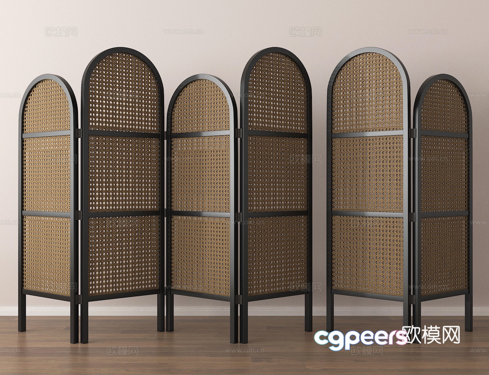 Screen partition 3d model Screen partition 3d model