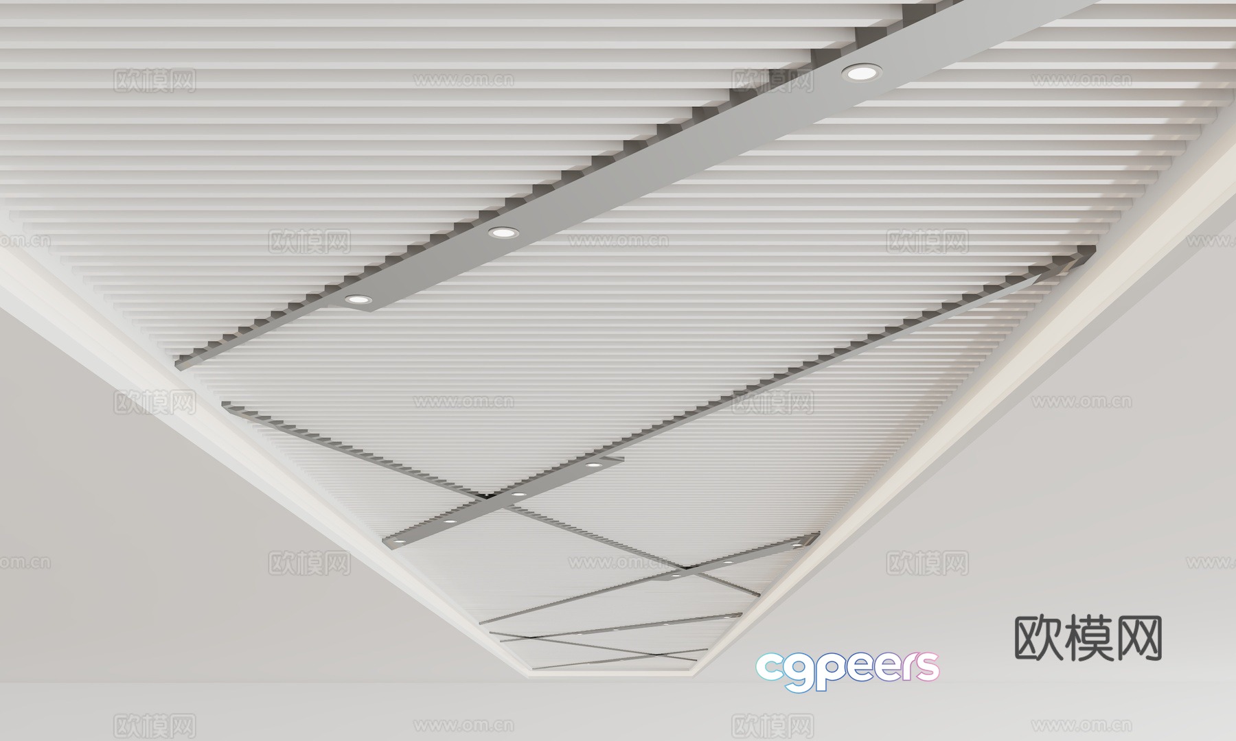 Modern ceiling 3d model Modern ceiling 3d model