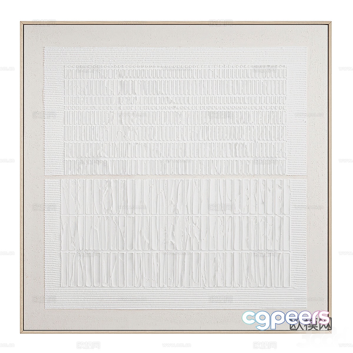 New Chinese style decorative hanging painting 3D model New Chinese style decorative hanging painting 3D model