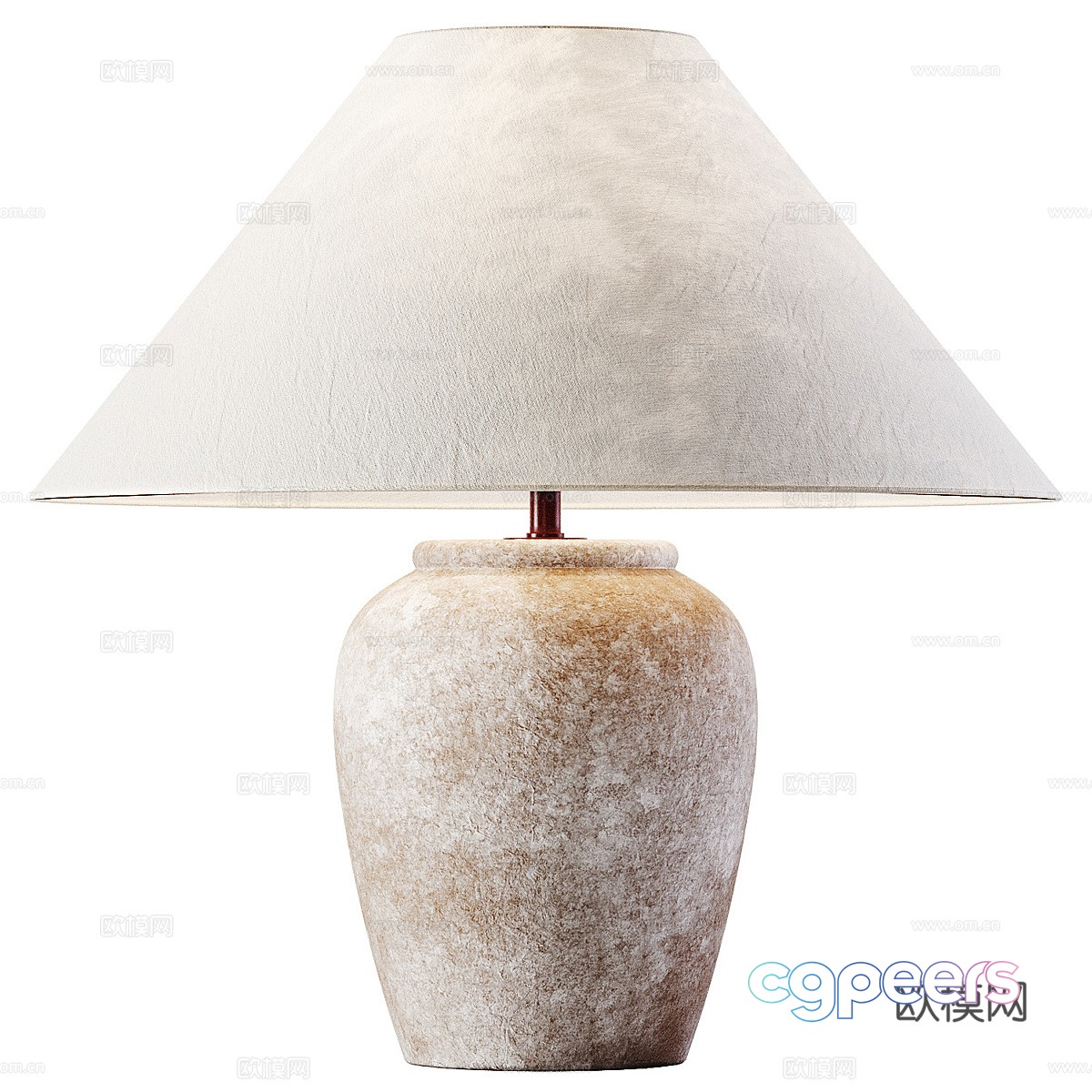New Chinese style Wasabi desk lamp 3D model New Chinese style Wasabi desk lamp 3D model