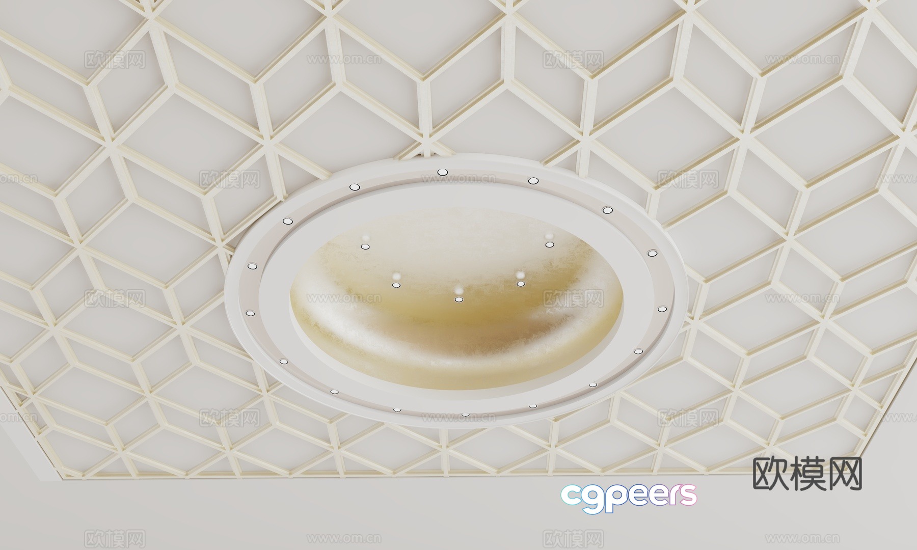 Modern ceiling 3d model Modern ceiling 3d model