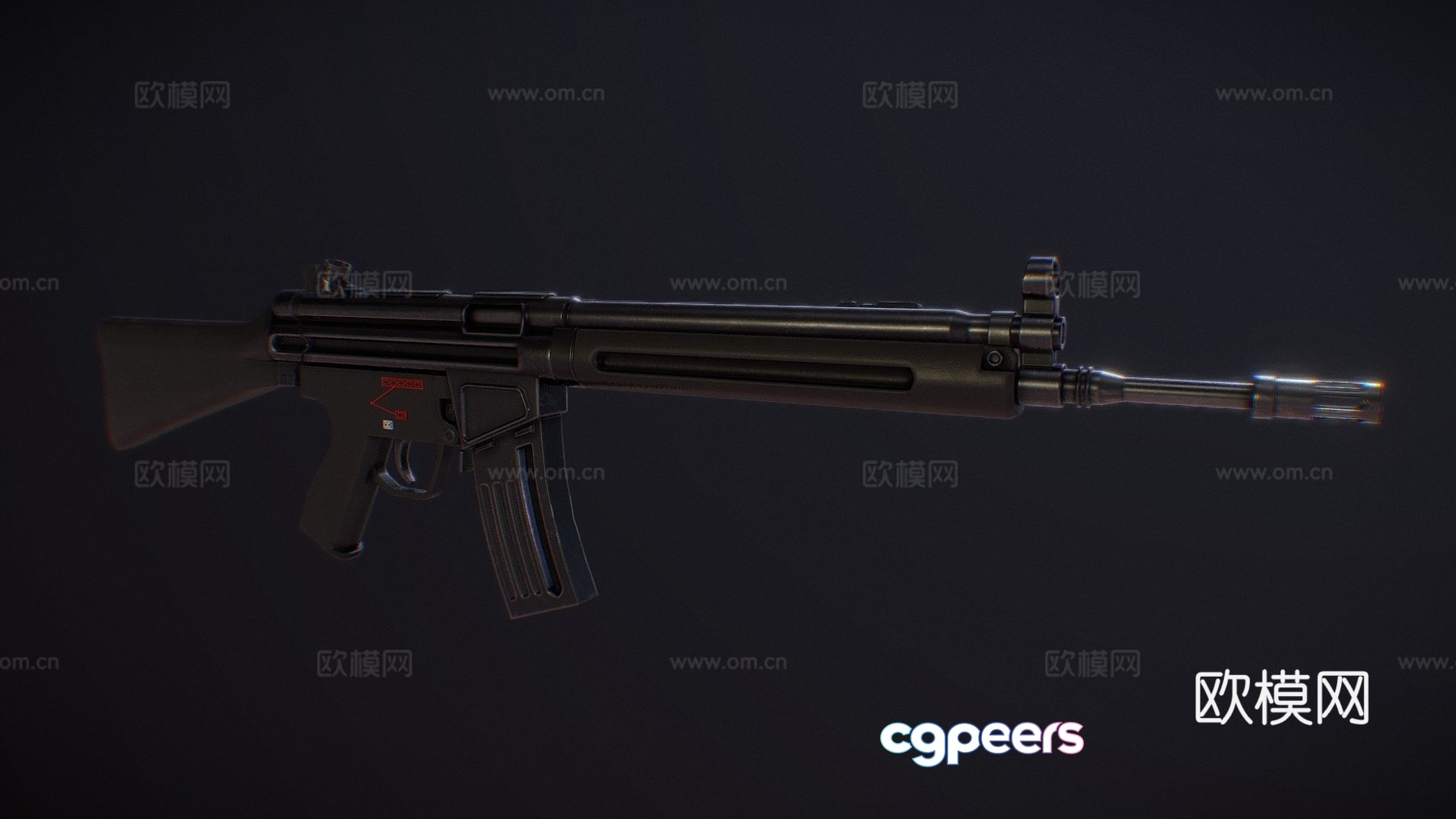 HK33A2 3d model HK33A2 3d model
