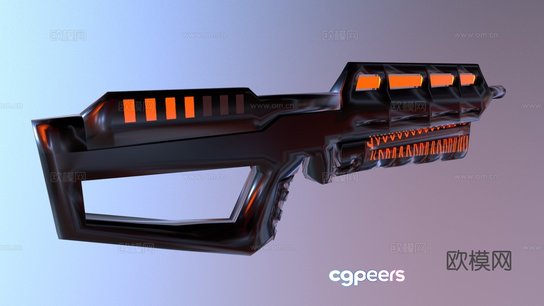 Energy gun 3d model Energy gun 3d model