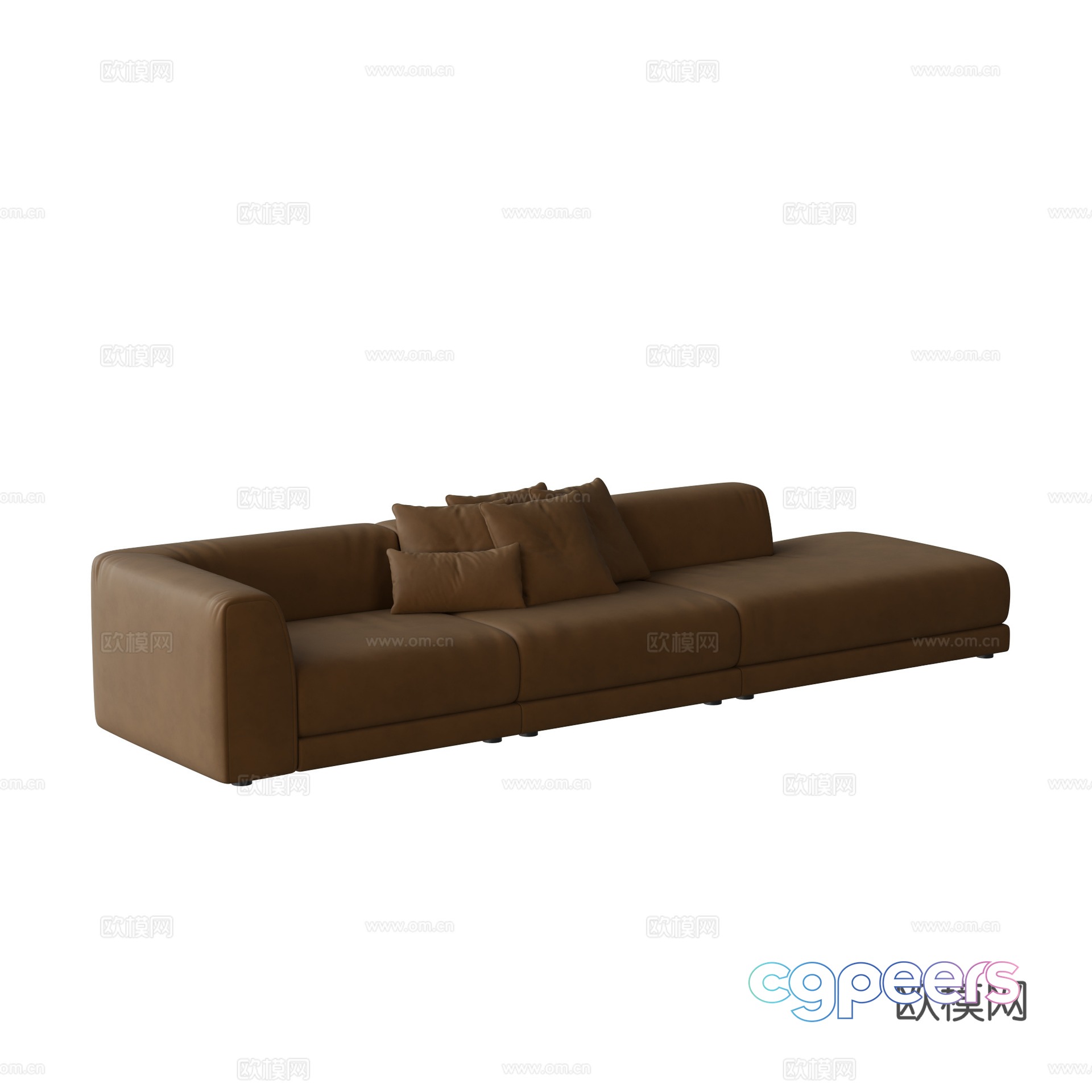 Modern sofa 3d model Modern sofa 3d model