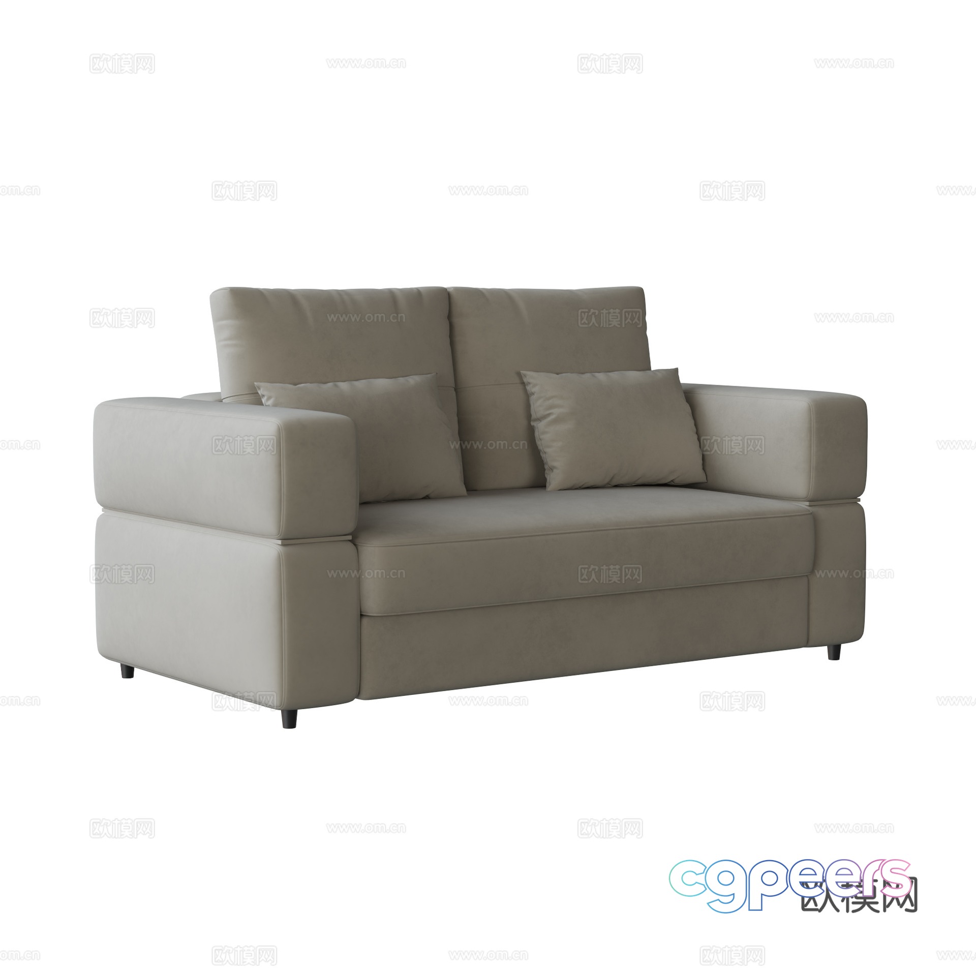 Modern sofa 3d model Modern sofa 3d model