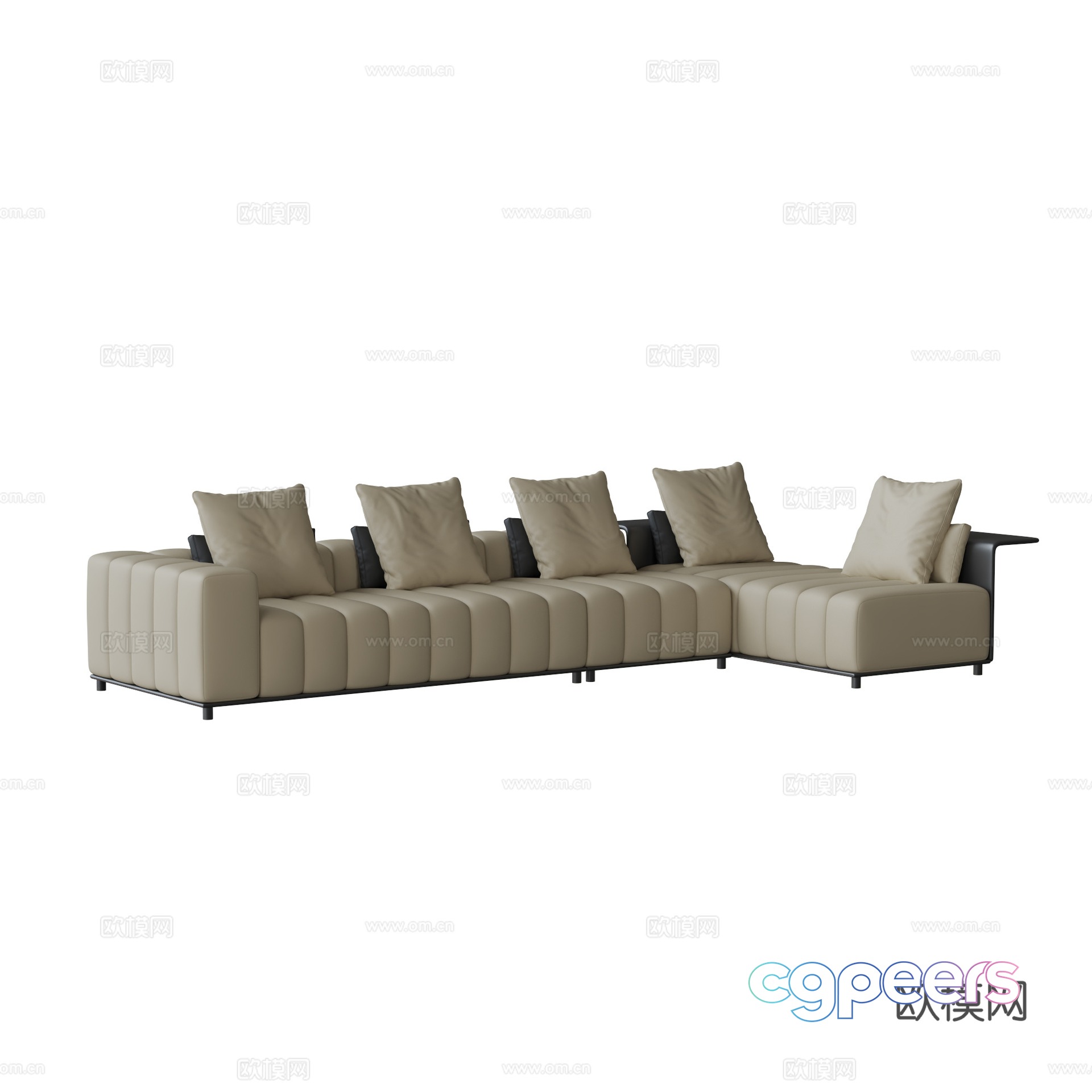Modern sofa 3d model Modern sofa 3d model