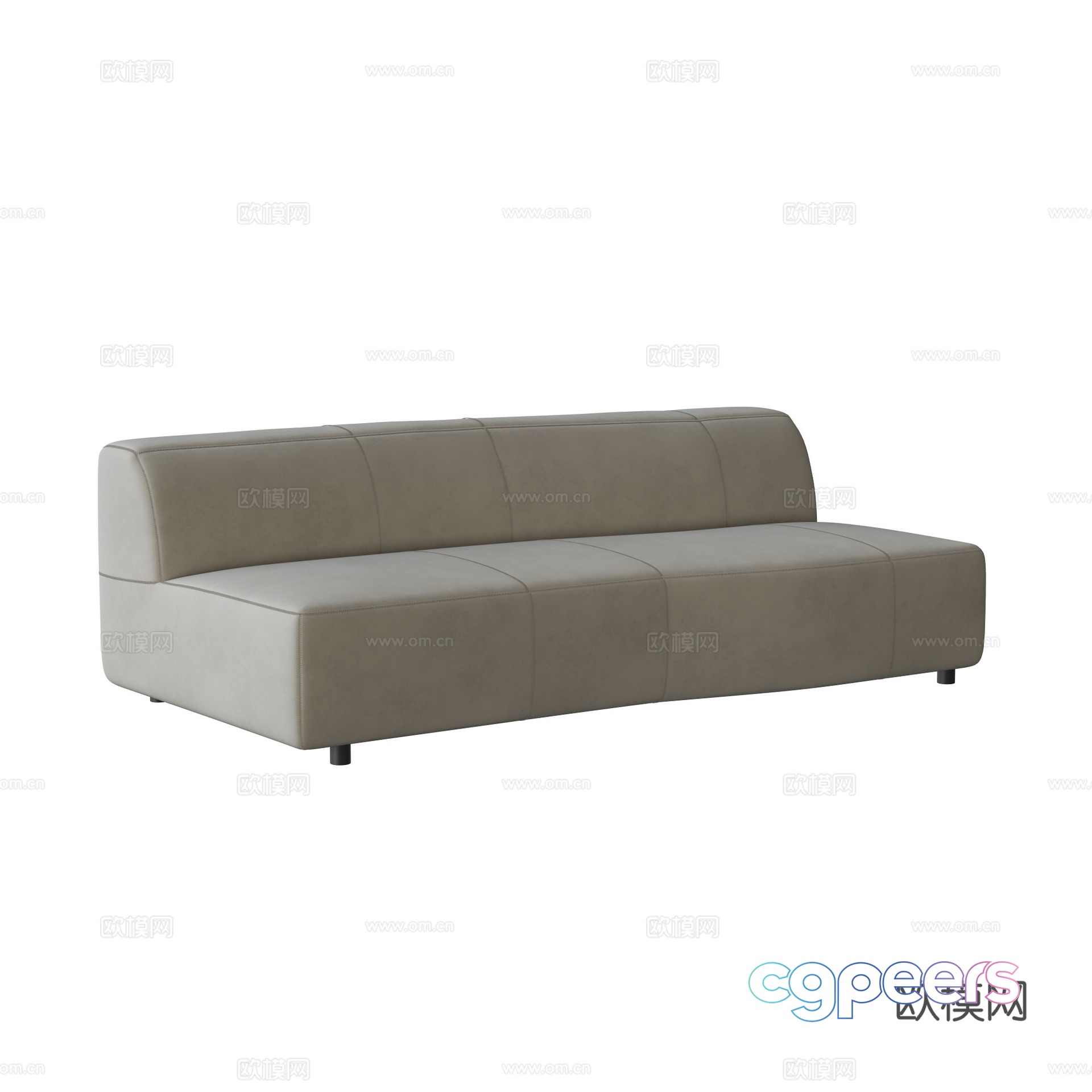 Modern sofa 3d model Modern sofa 3d model