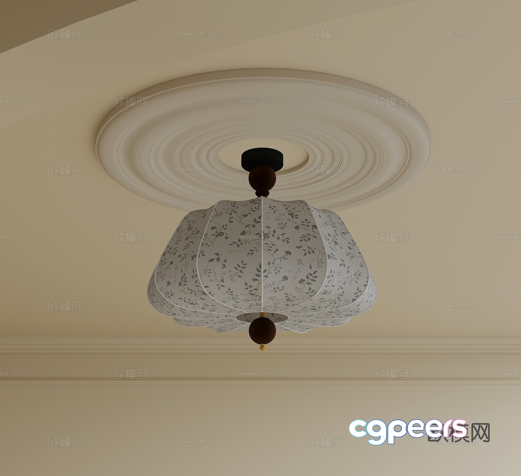 Retro style chandelier Art chandelier 3d model Retro style chandelier Art chandelier 3d model