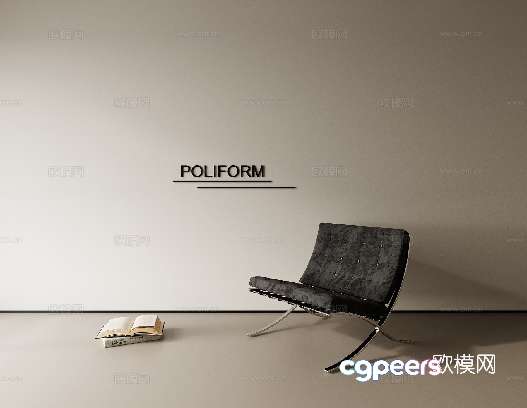 Leisure chair 3d model Leisure chair 3d model