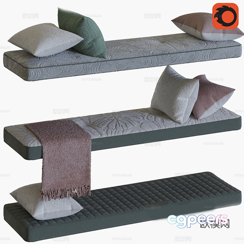 Single bed mattress 3d model Single bed mattress 3d model