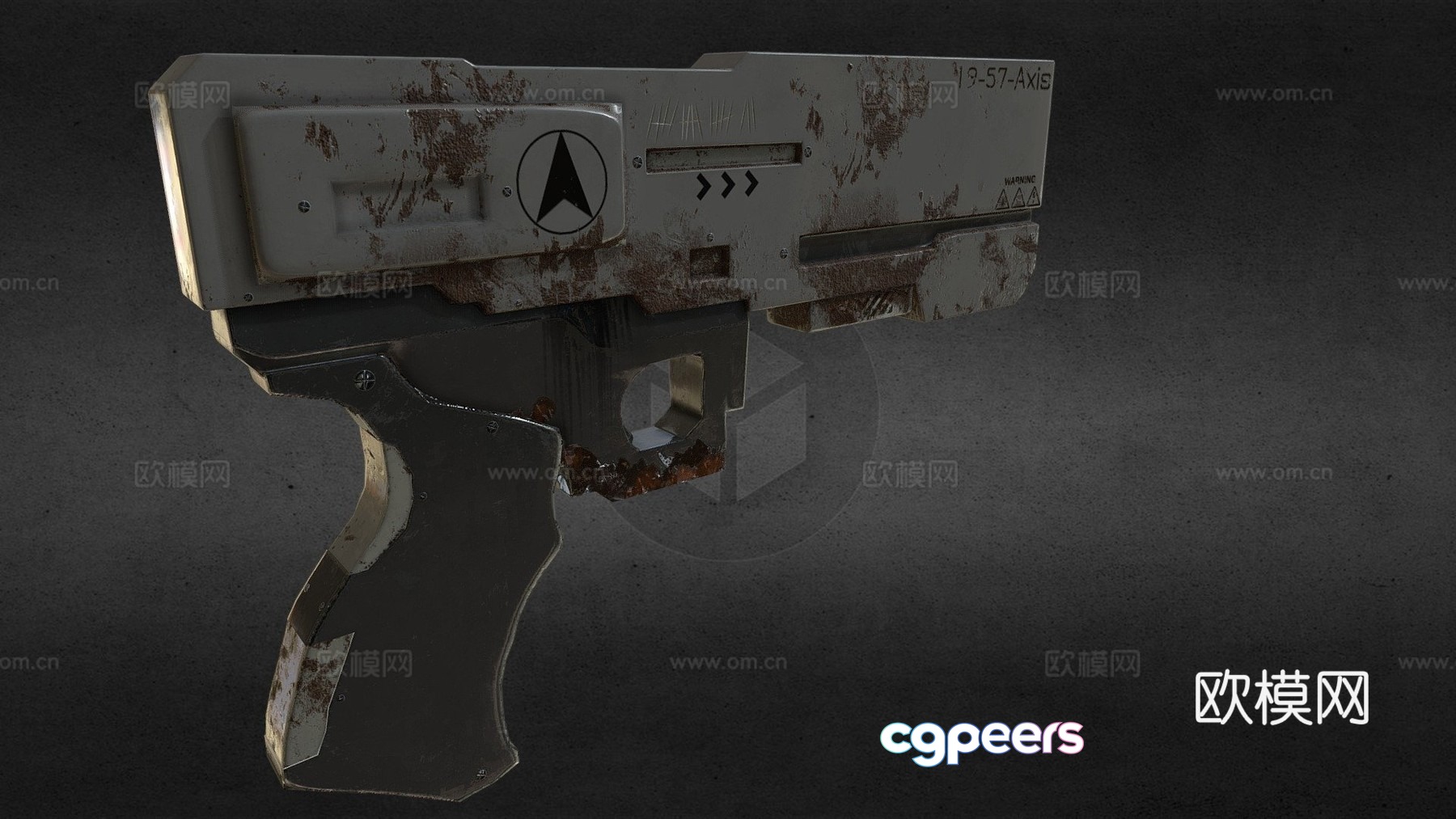 Sci-fi firearms 3d model Sci-fi firearms 3d model
