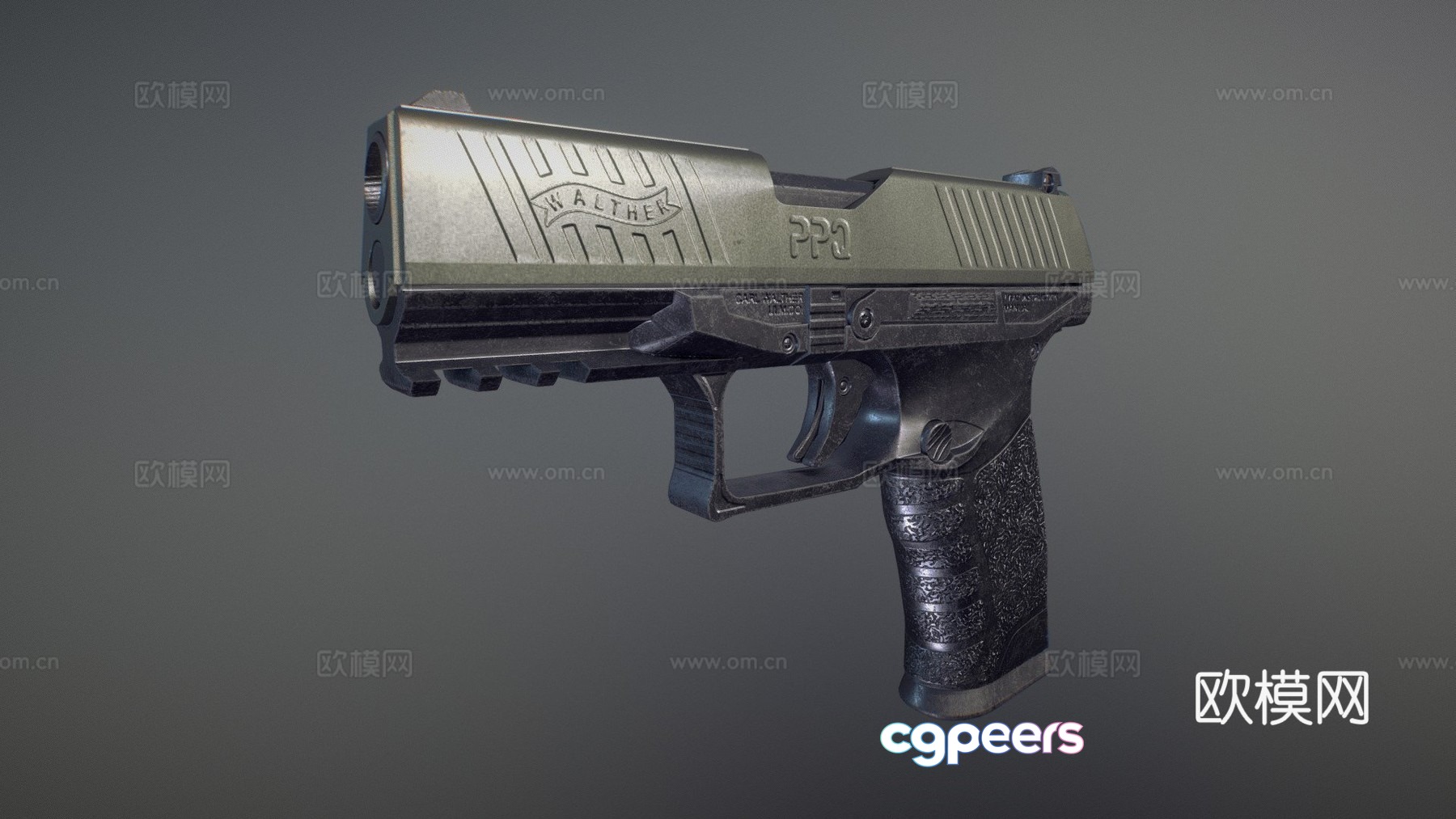 Walter PPQ 3d model Walter PPQ 3d model